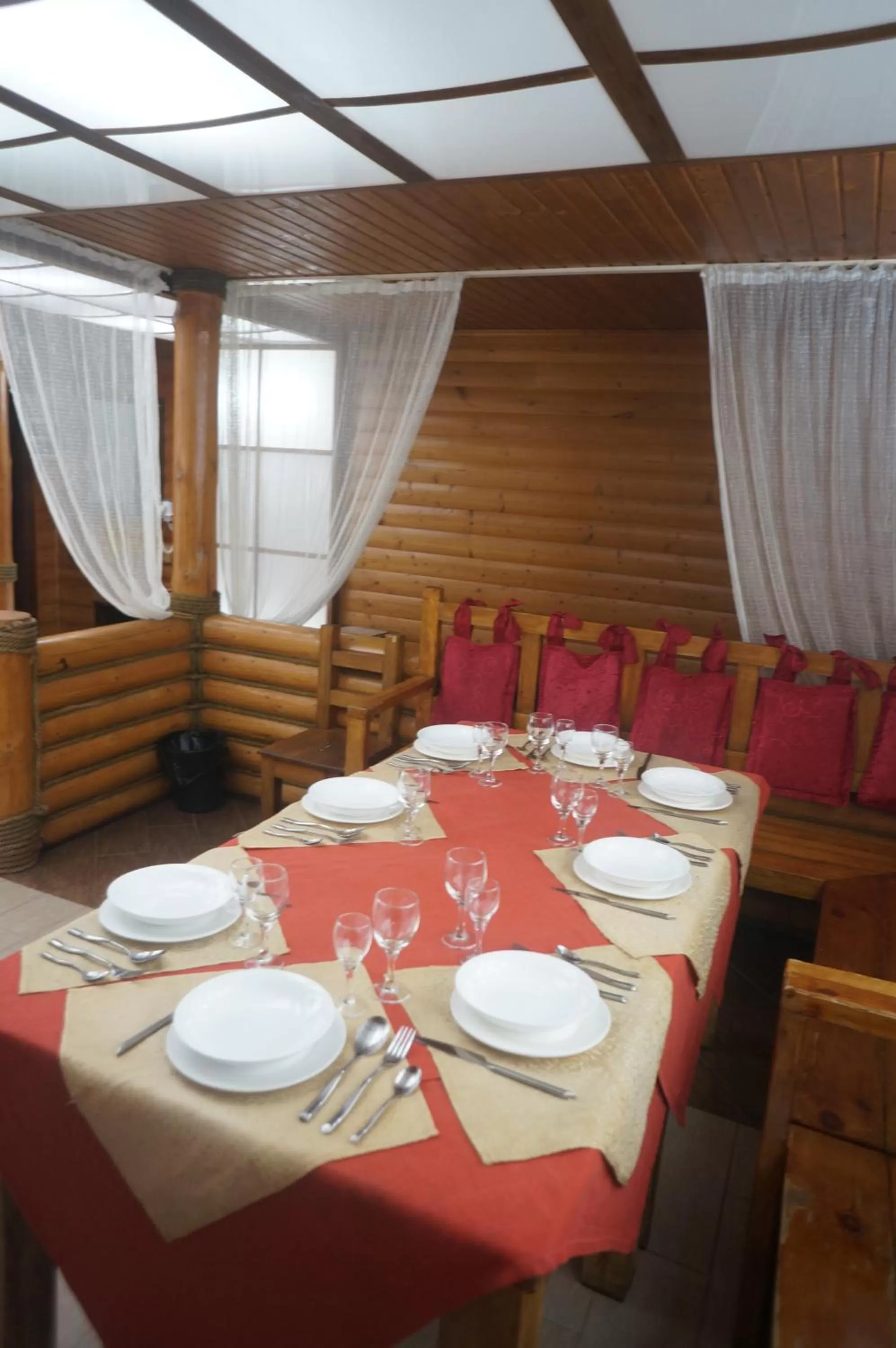 Dining area in GALIRAD Hotel