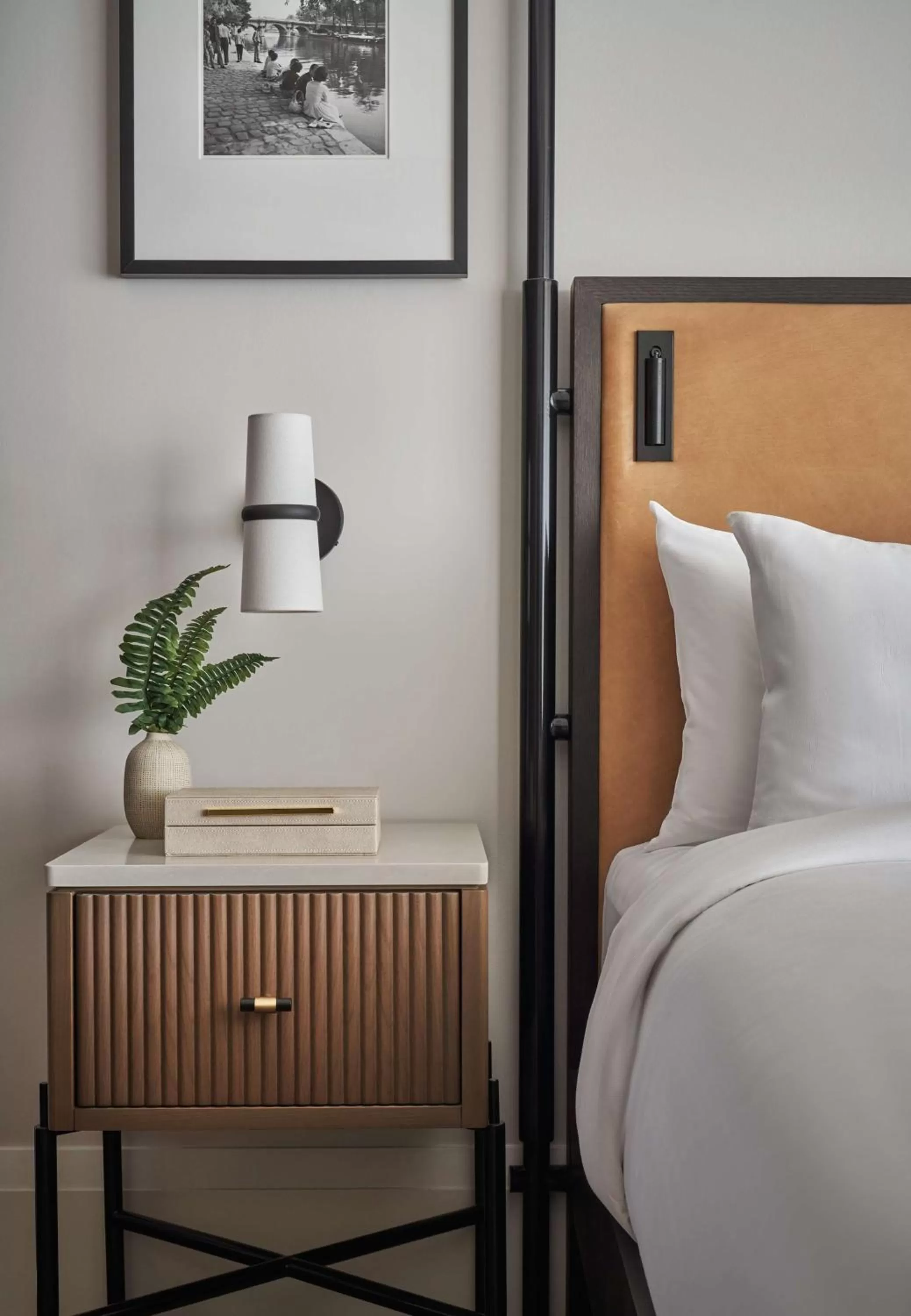 Bedroom, Bed in Pendry Washington DC - The Wharf