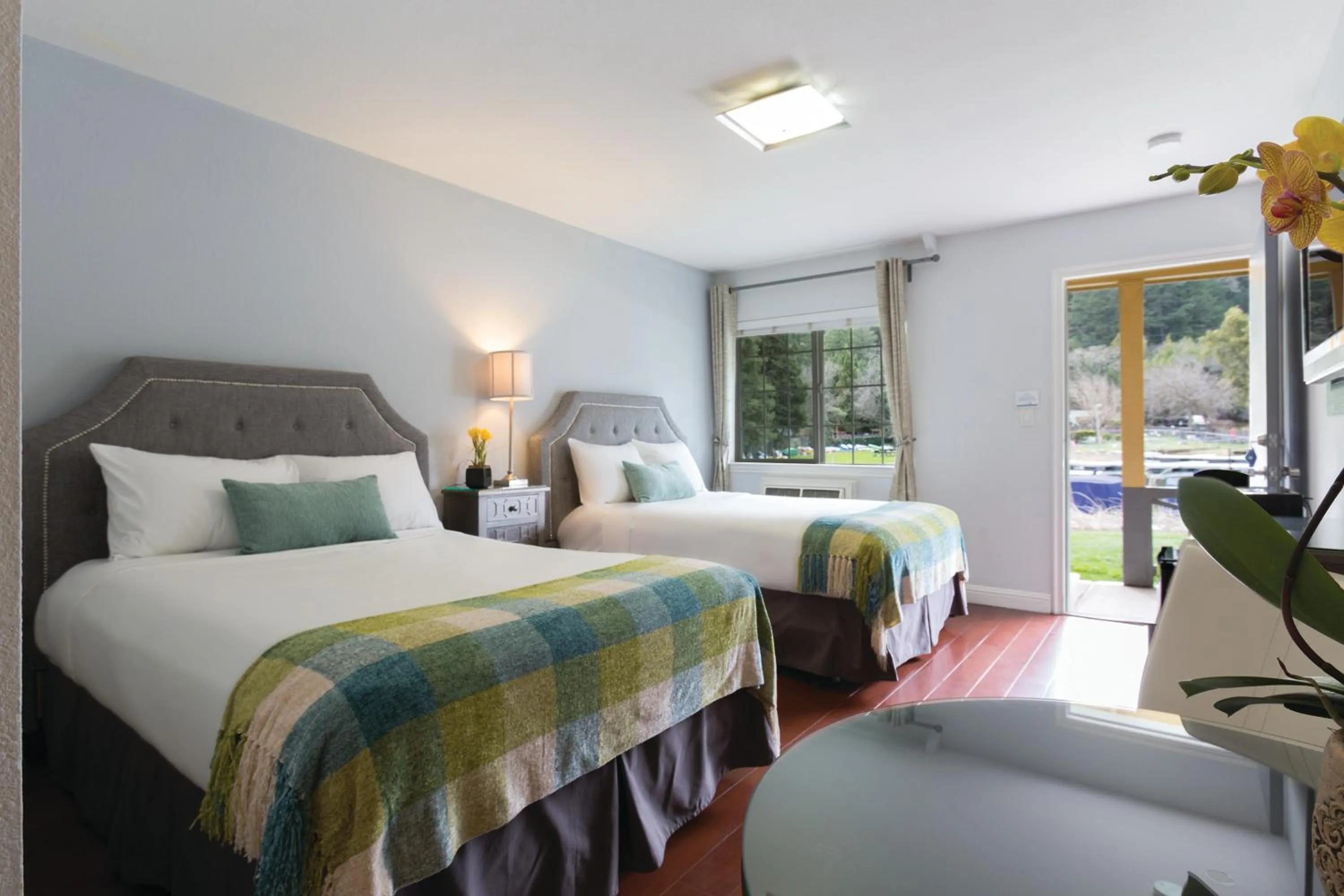 Bed in The Lodge at Blue Lakes