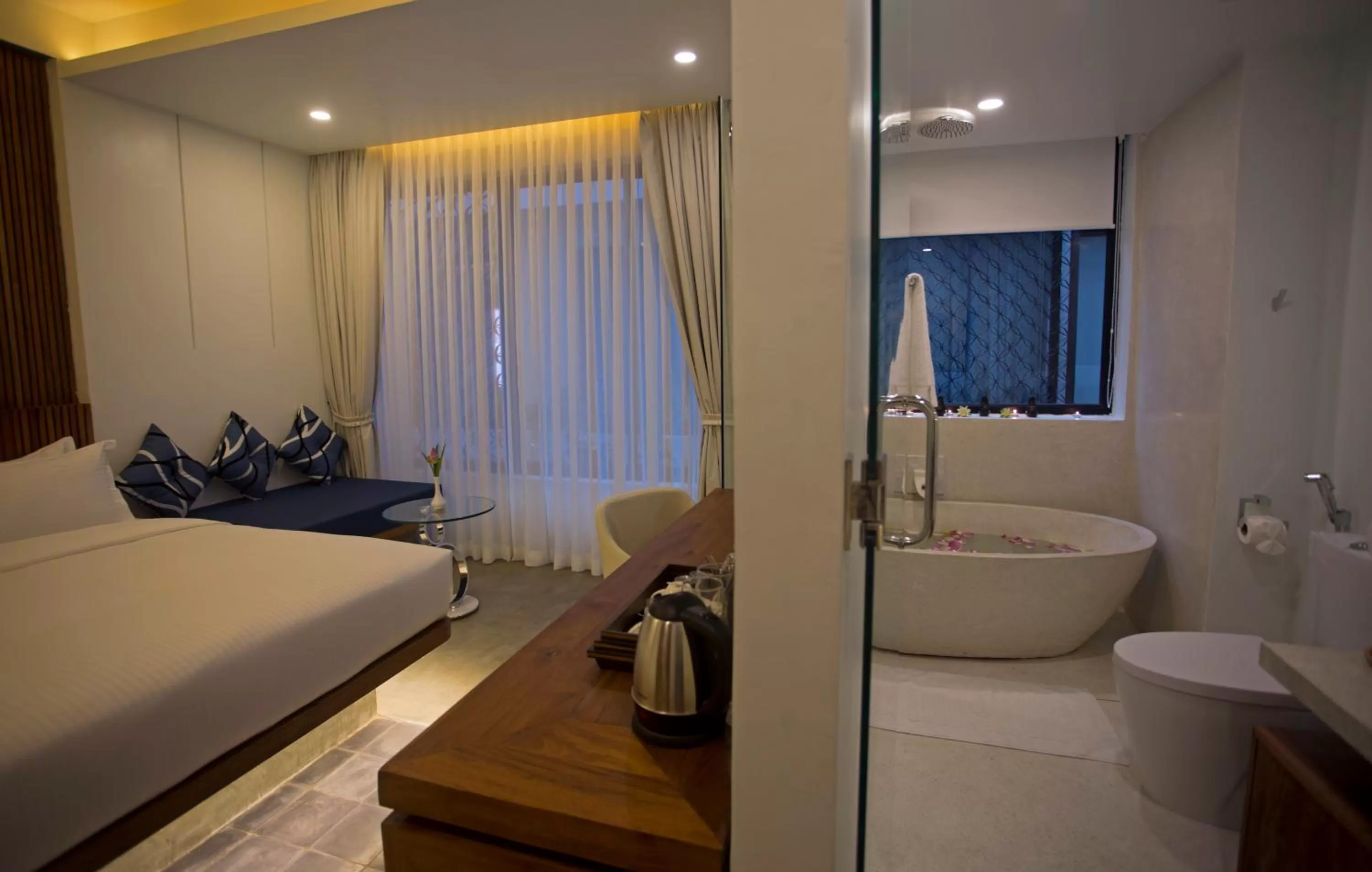 Photo of the whole room, Bed in HARI Residence & Spa