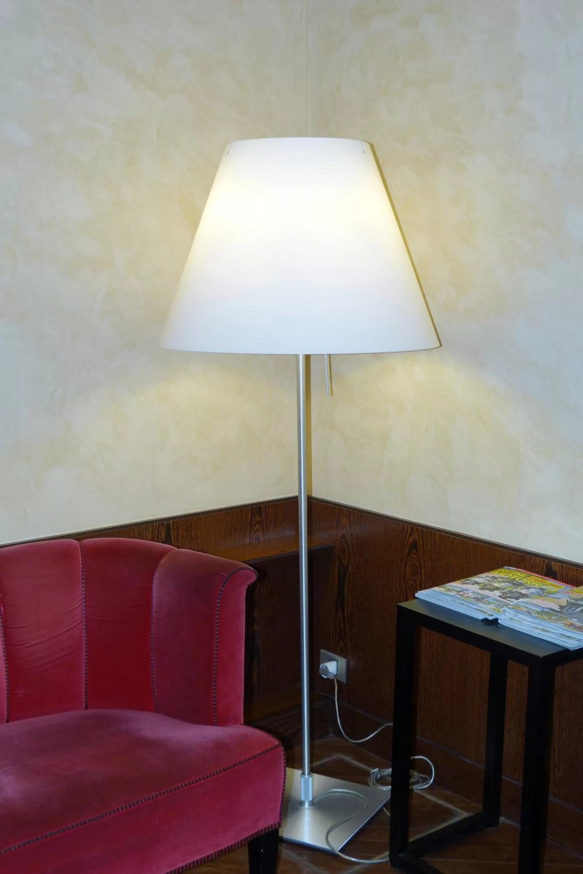 Decorative detail in Hotel Centrale Byron