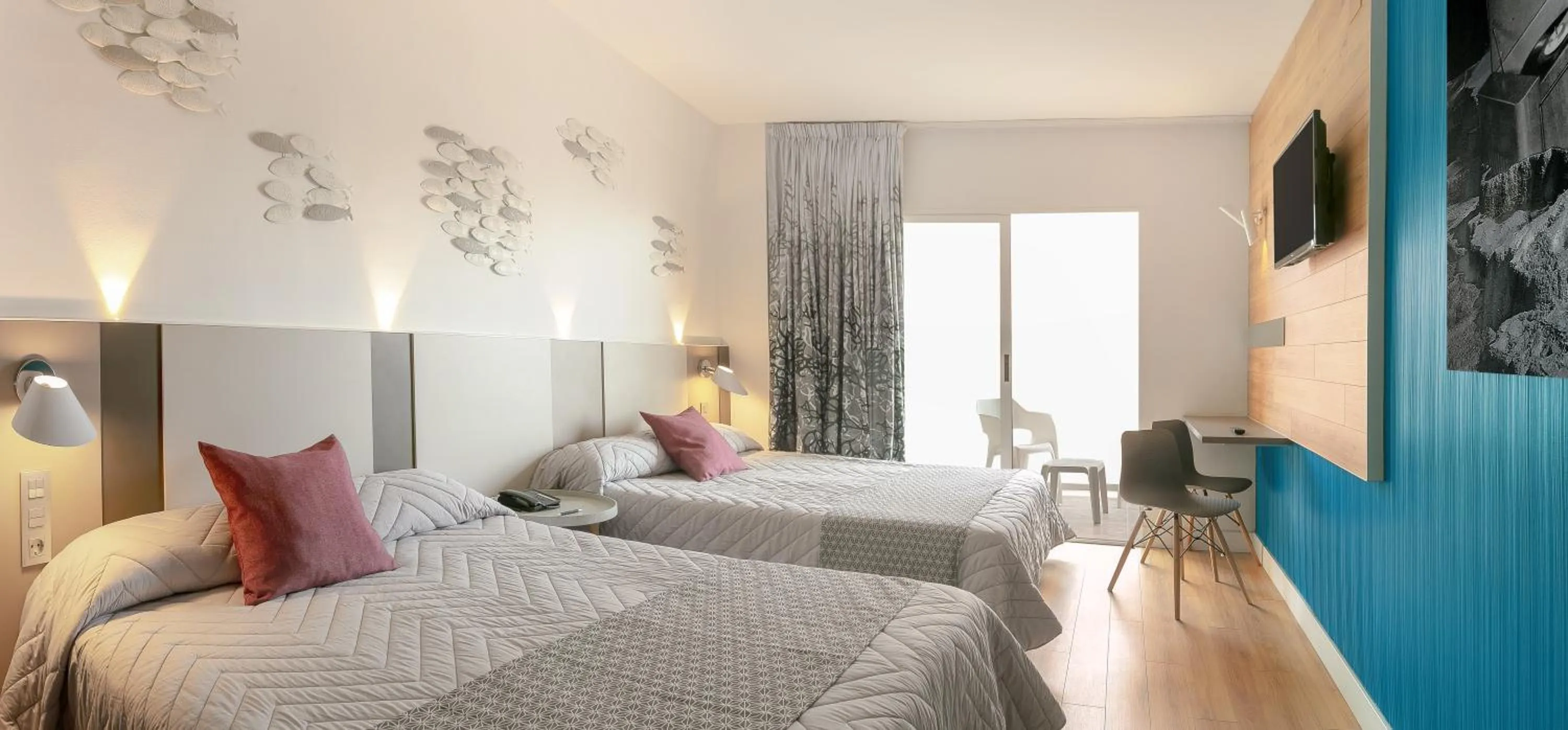 Bed in Hotel Olympus