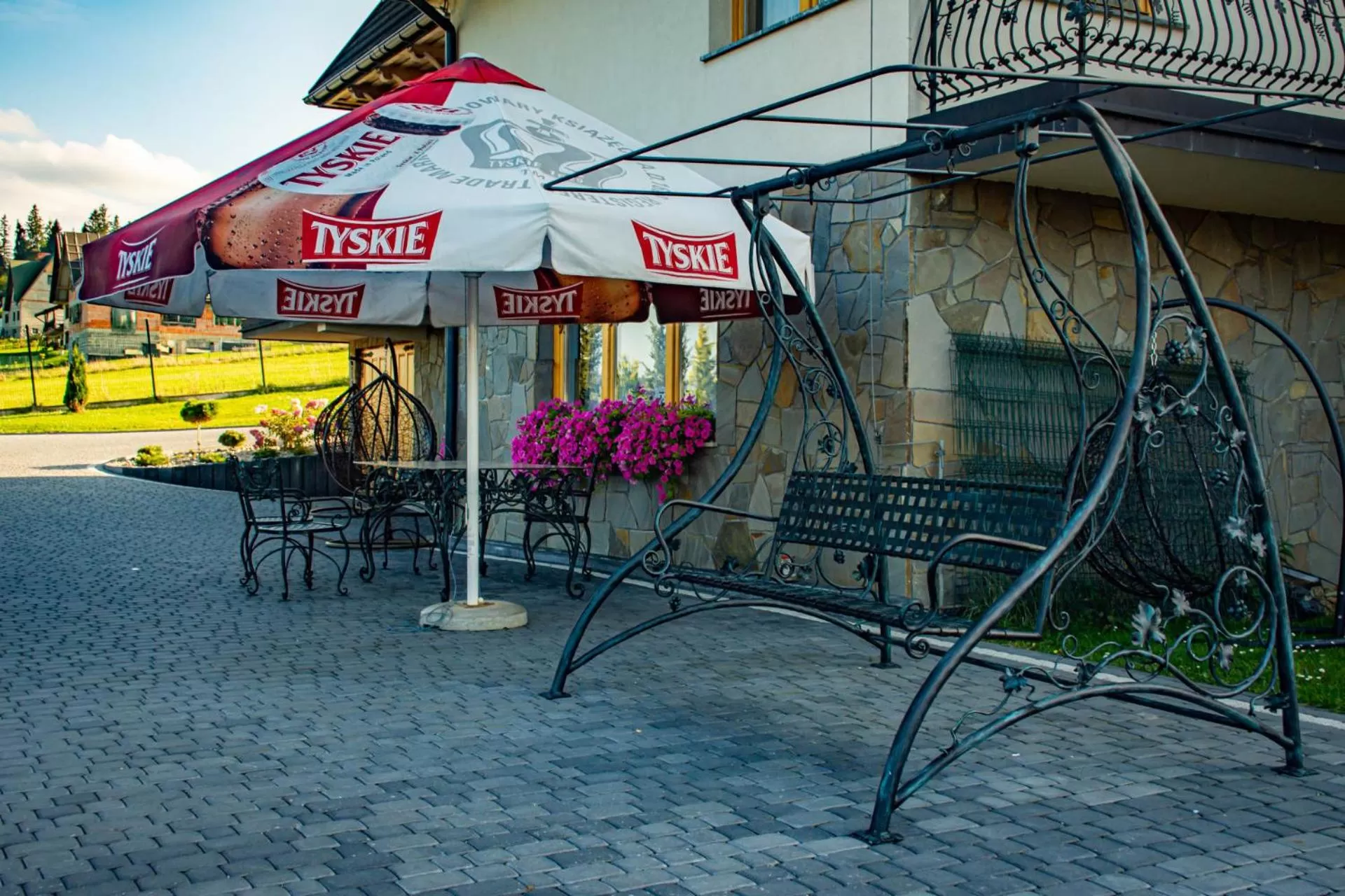 BBQ facilities in Podhalanski Dworek z Jacuzzi