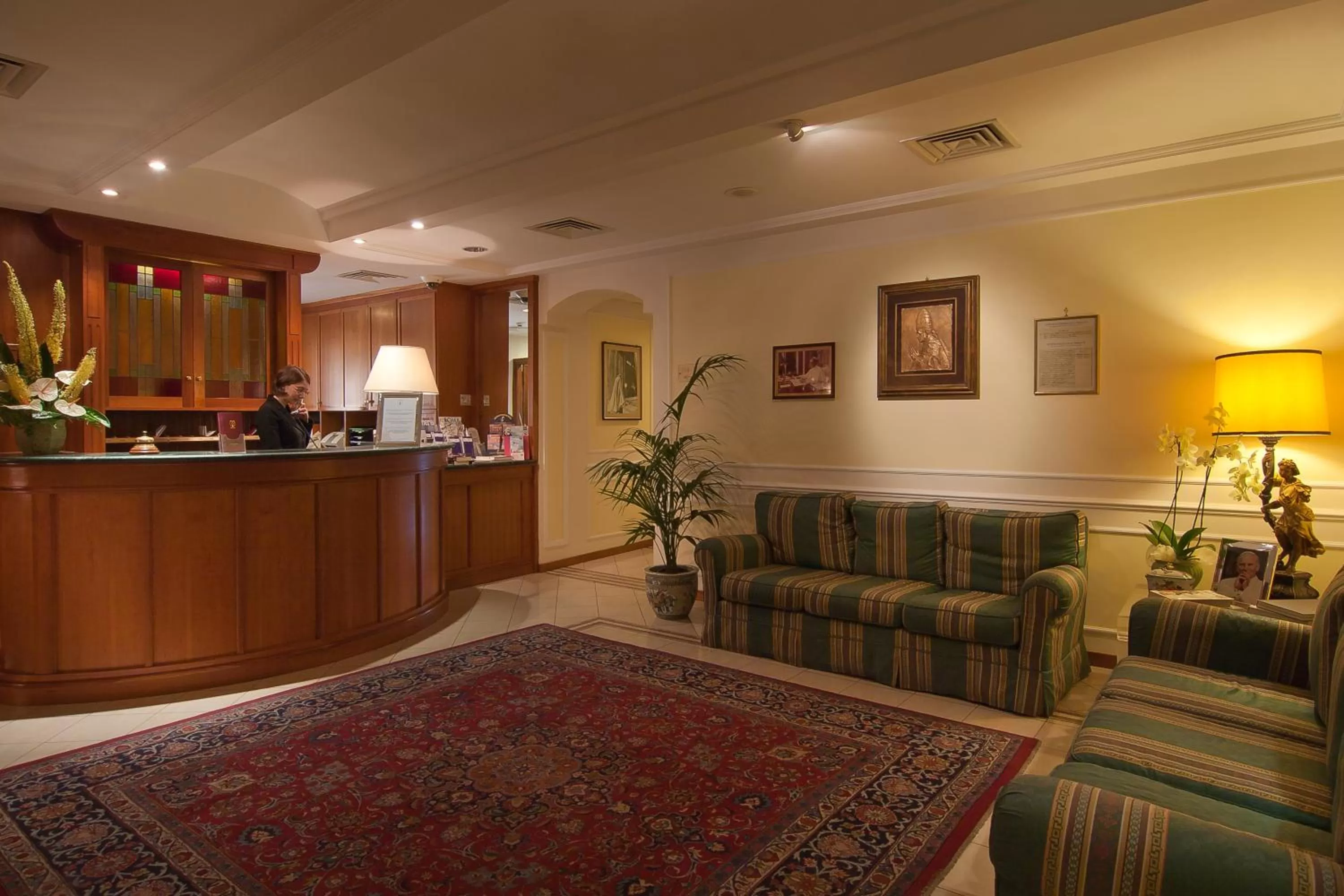 Lobby or reception in Residenza Paolo VI