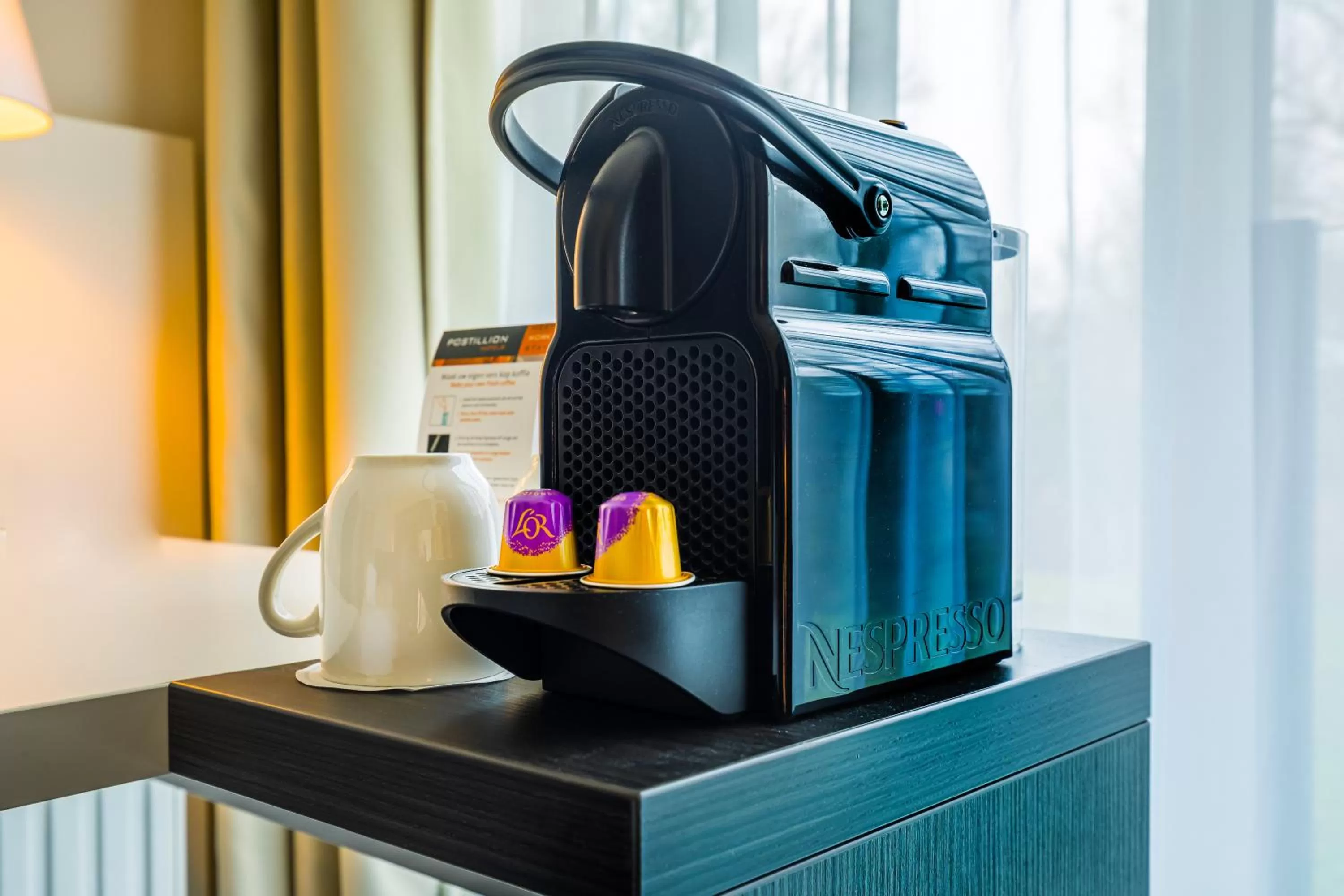 Coffee/tea facilities in Postillion Hotel Deventer