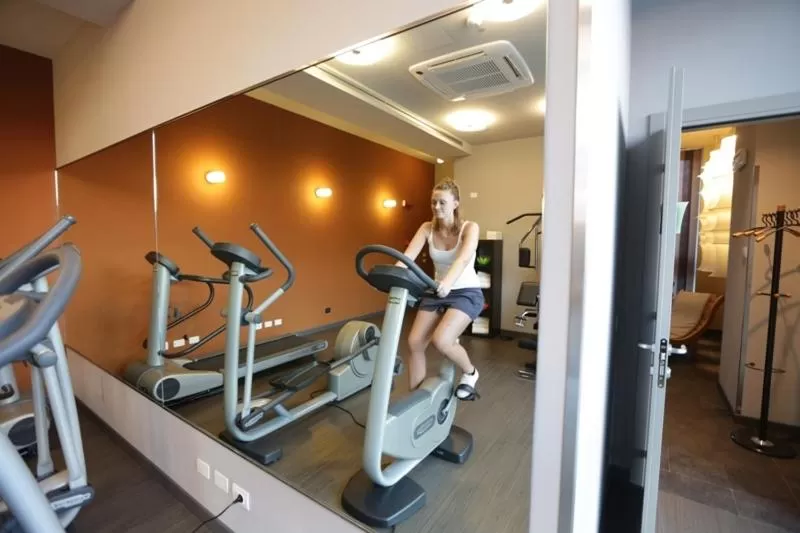 Fitness centre/facilities in Admiral Park Hotel by Falco D'Oro Hotels