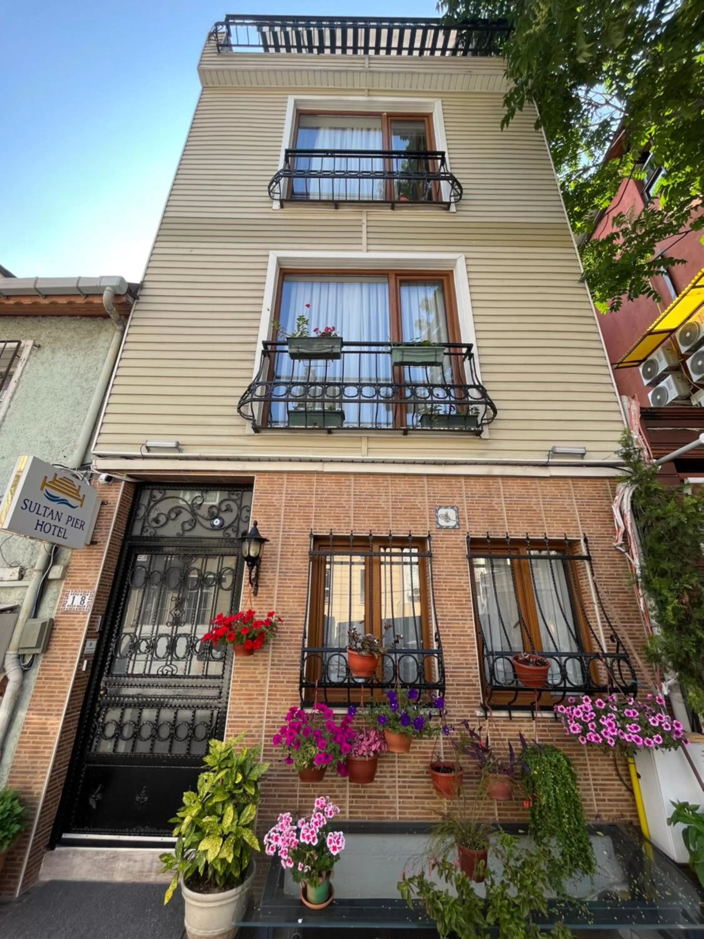 Property building in Sultan Pier Hotel