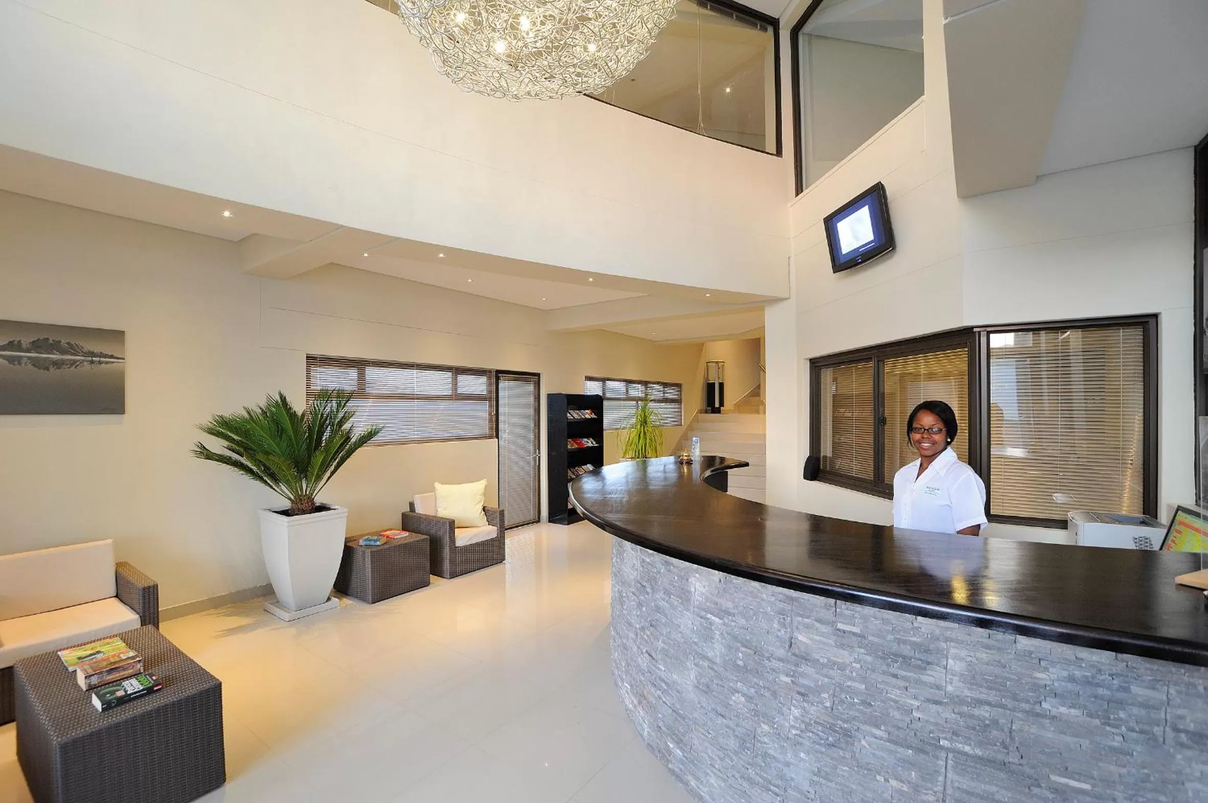 Lobby or reception in Beach Hotel Swakopmund