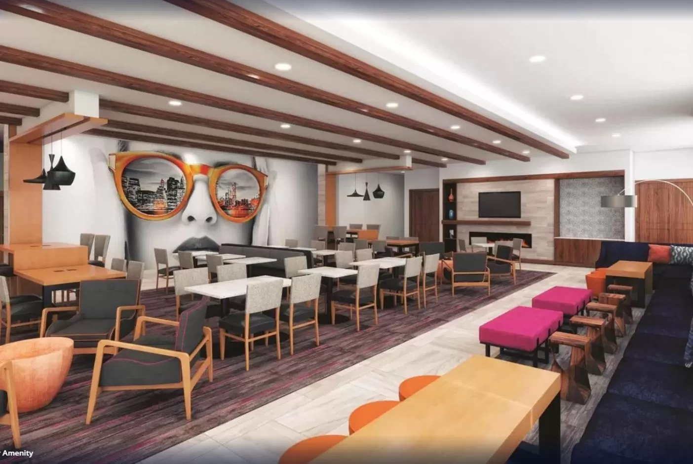 Restaurant/places to eat in La Quinta Inn & Suites Limon by Wyndham