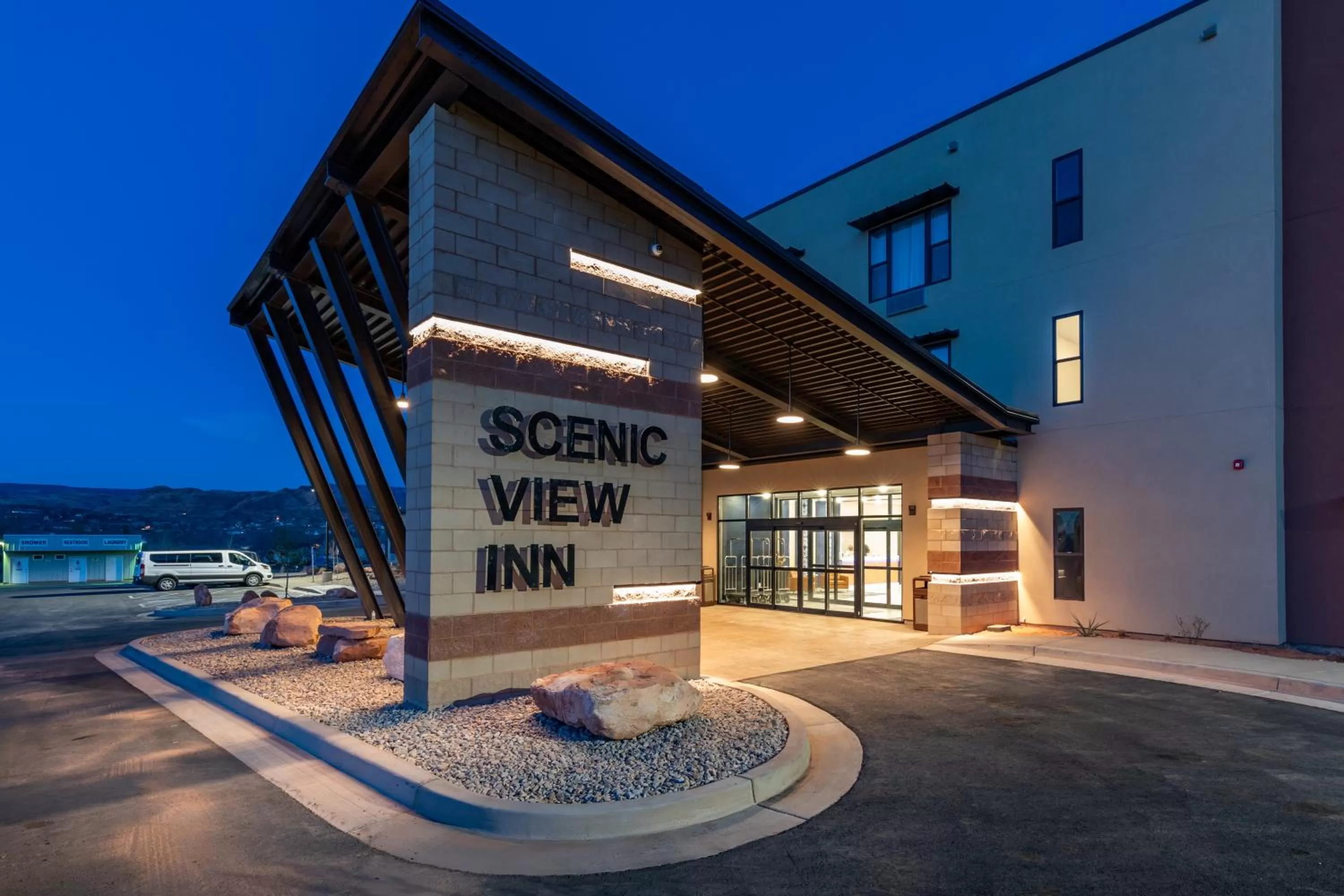 Property building in Scenic View Inn & Suites Moab