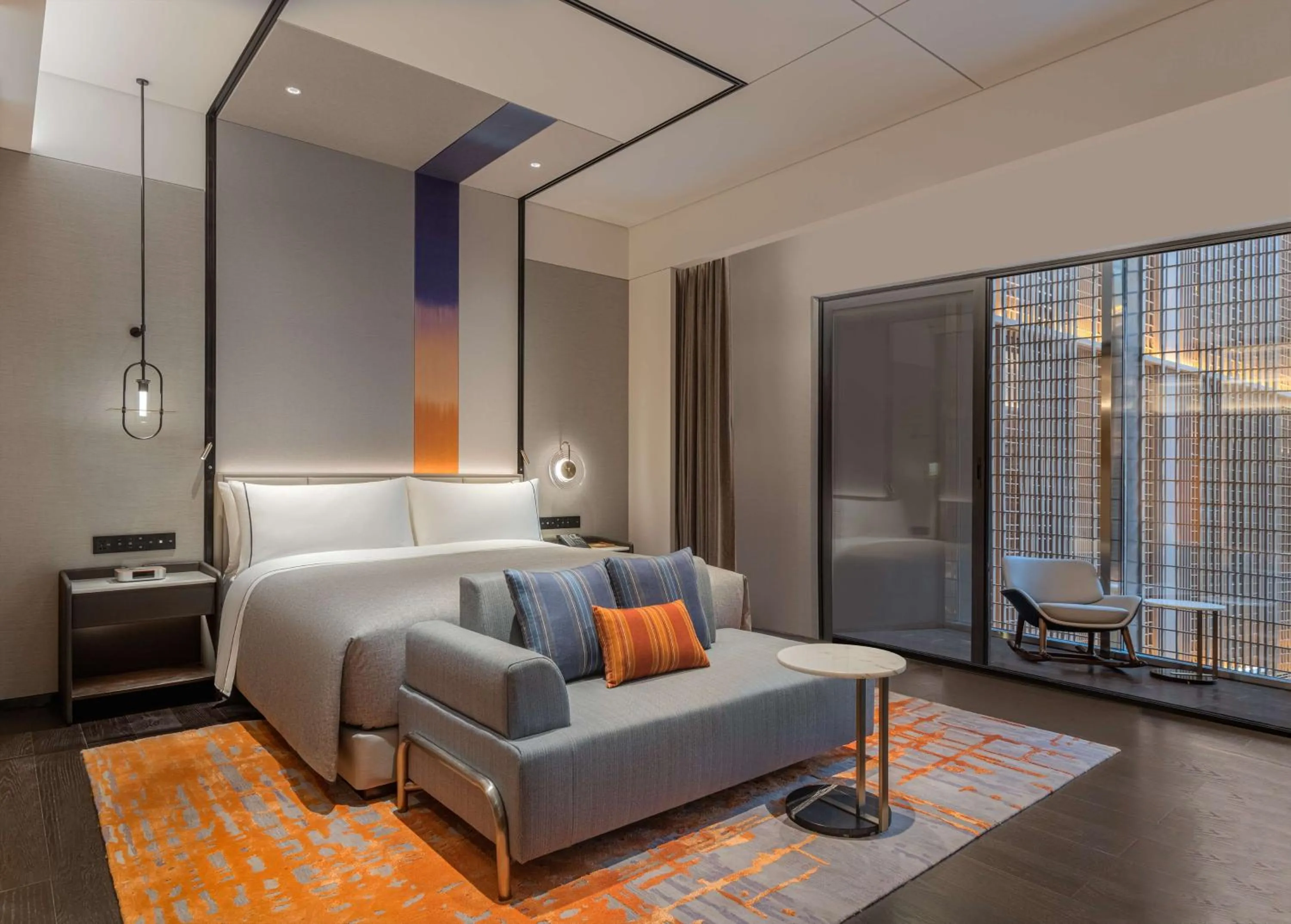 Bed in Canopy by Hilton Xi'an Qujiang