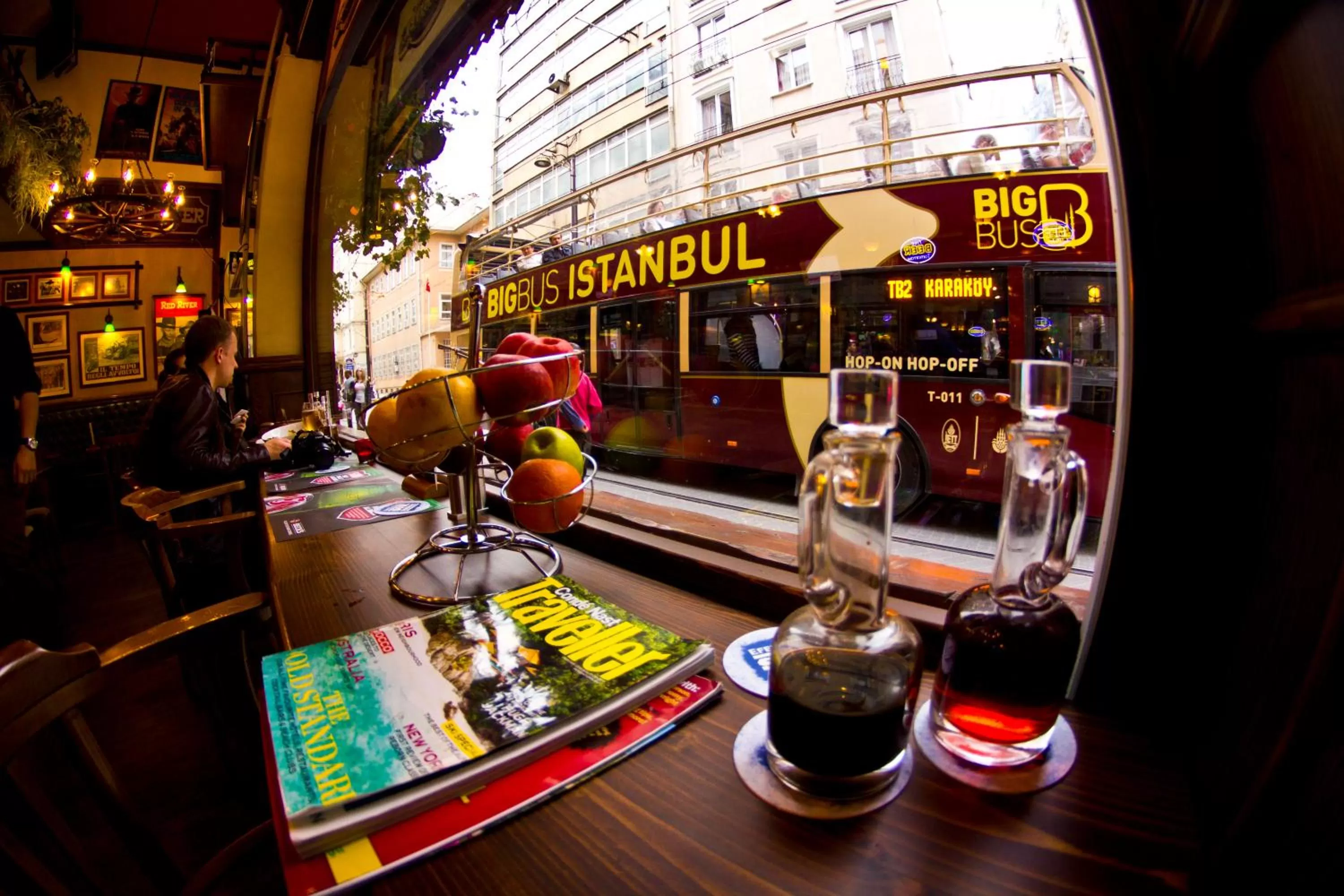Food close-up in Ilkay Hotel