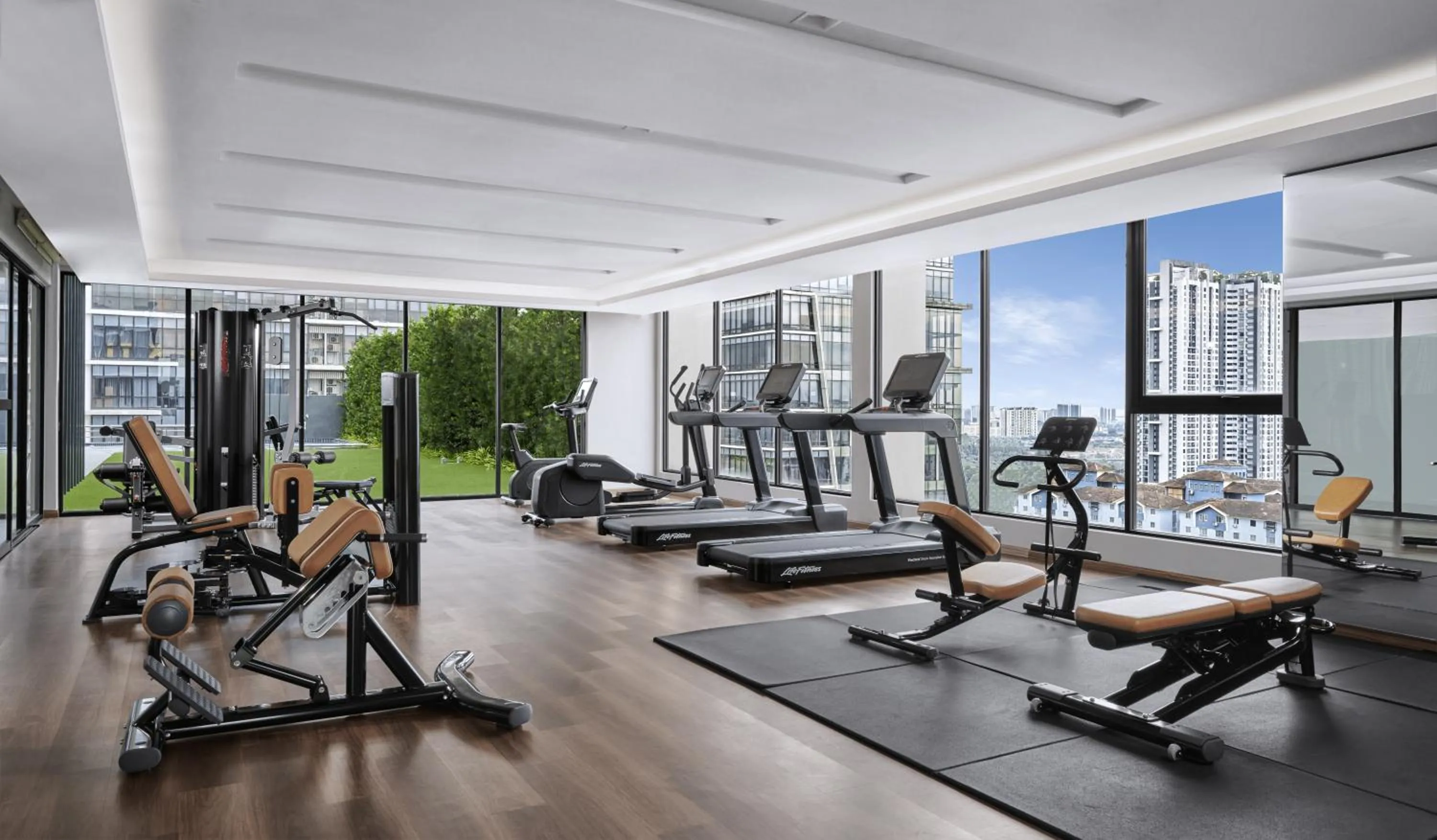 Fitness centre/facilities in Hyatt Place Kuala Lumpur Bukit Jalil