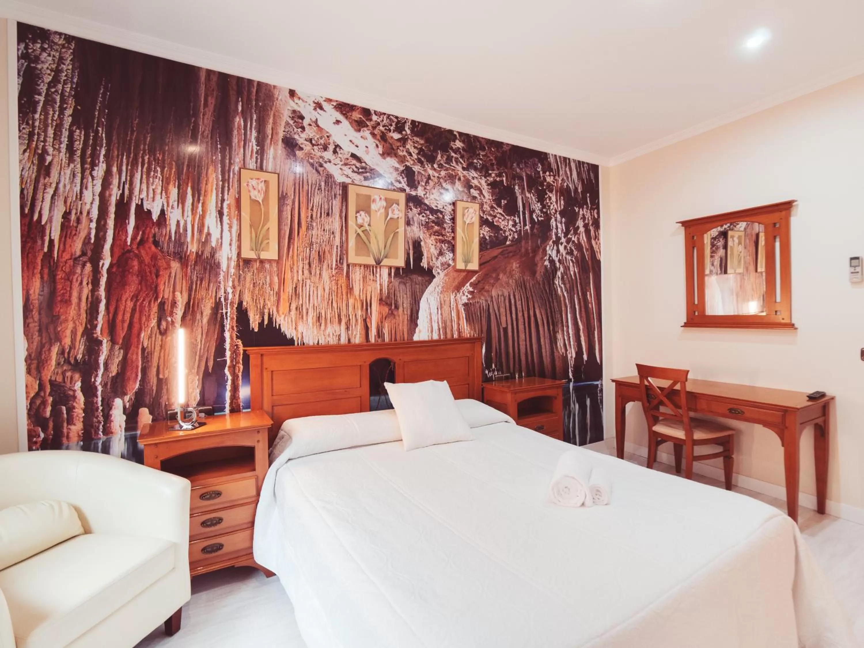 Bed in Hotel Los Toreros