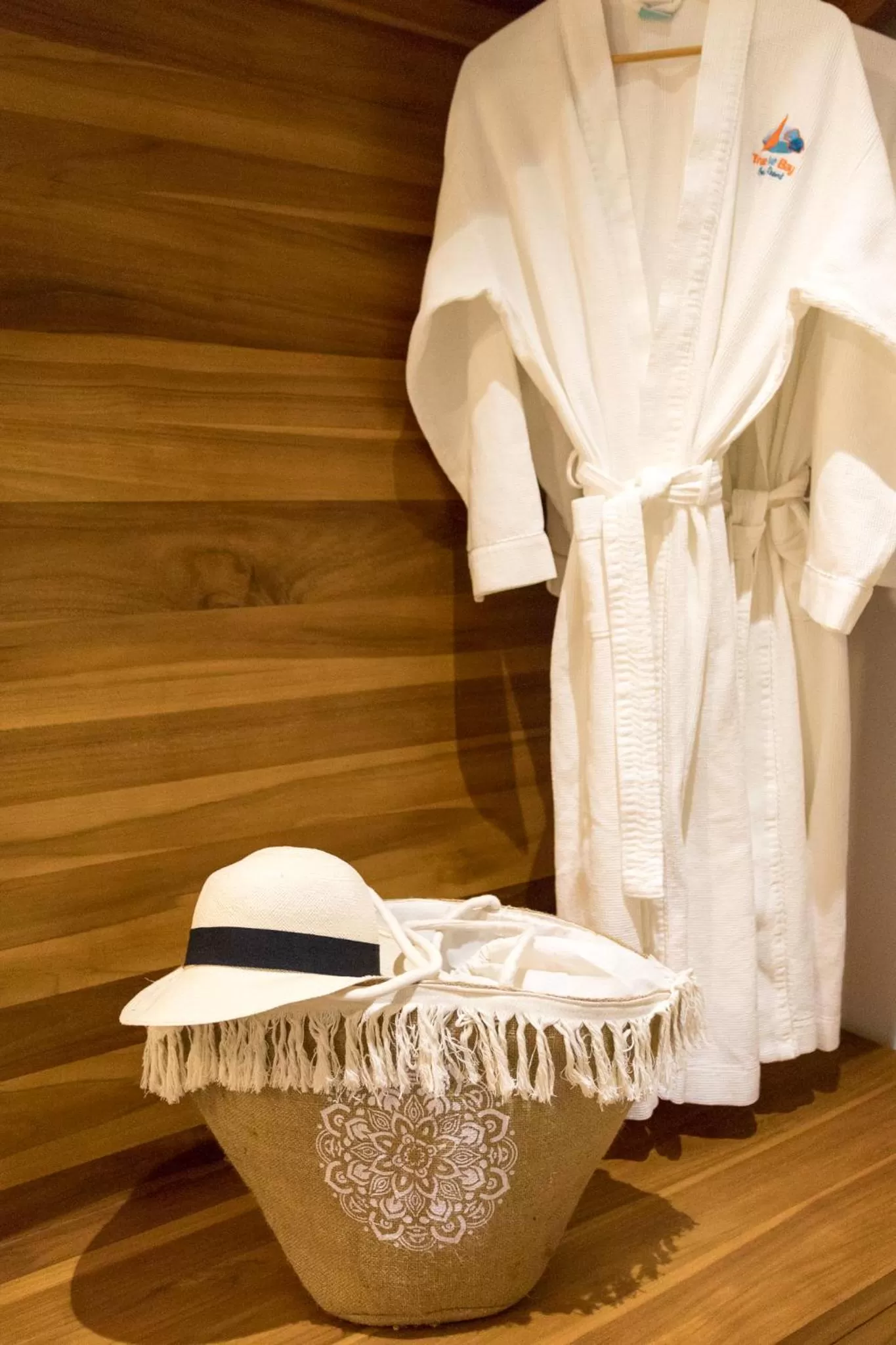 Decorative detail in True Blue Bay Resort