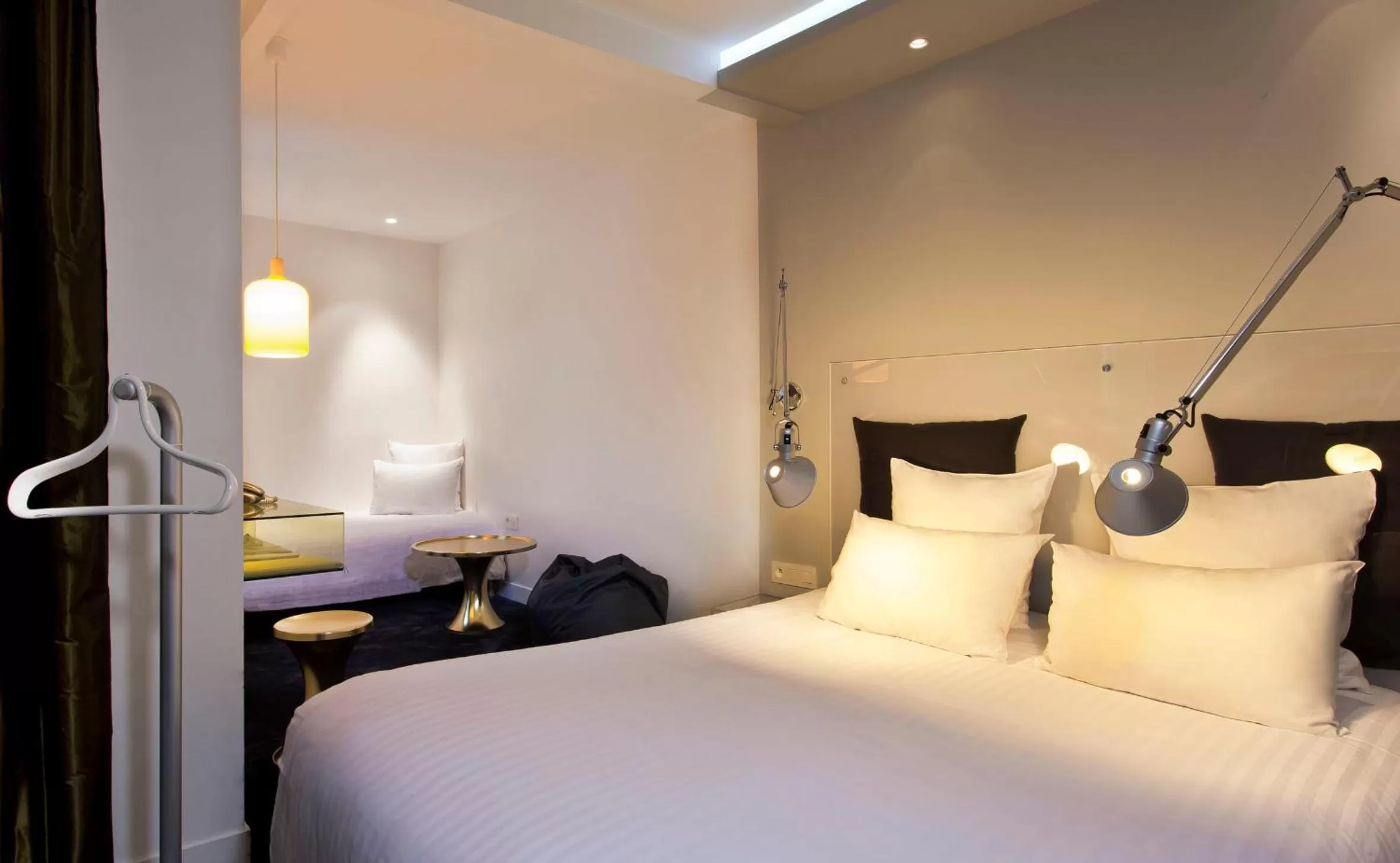 Bed in Color Design Hotel