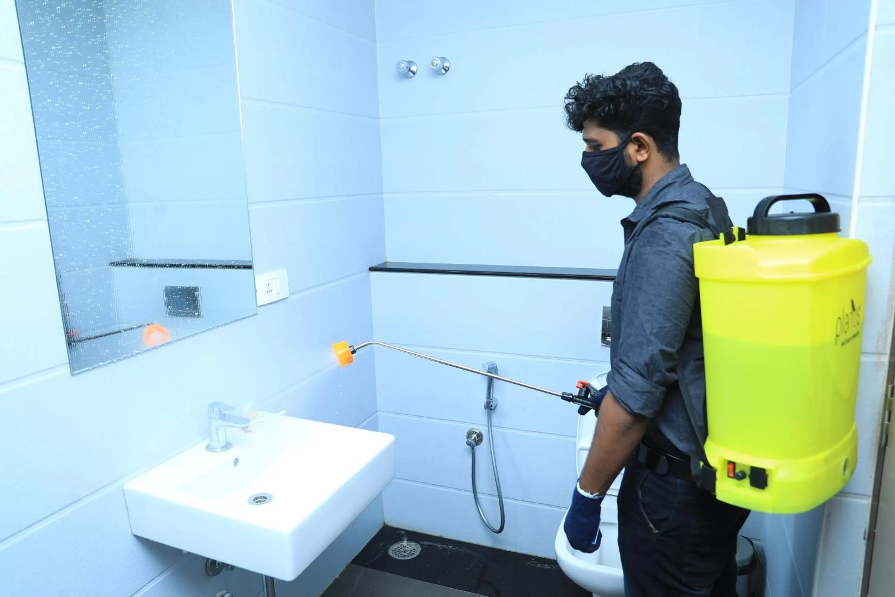 Bathroom in Laya Regency