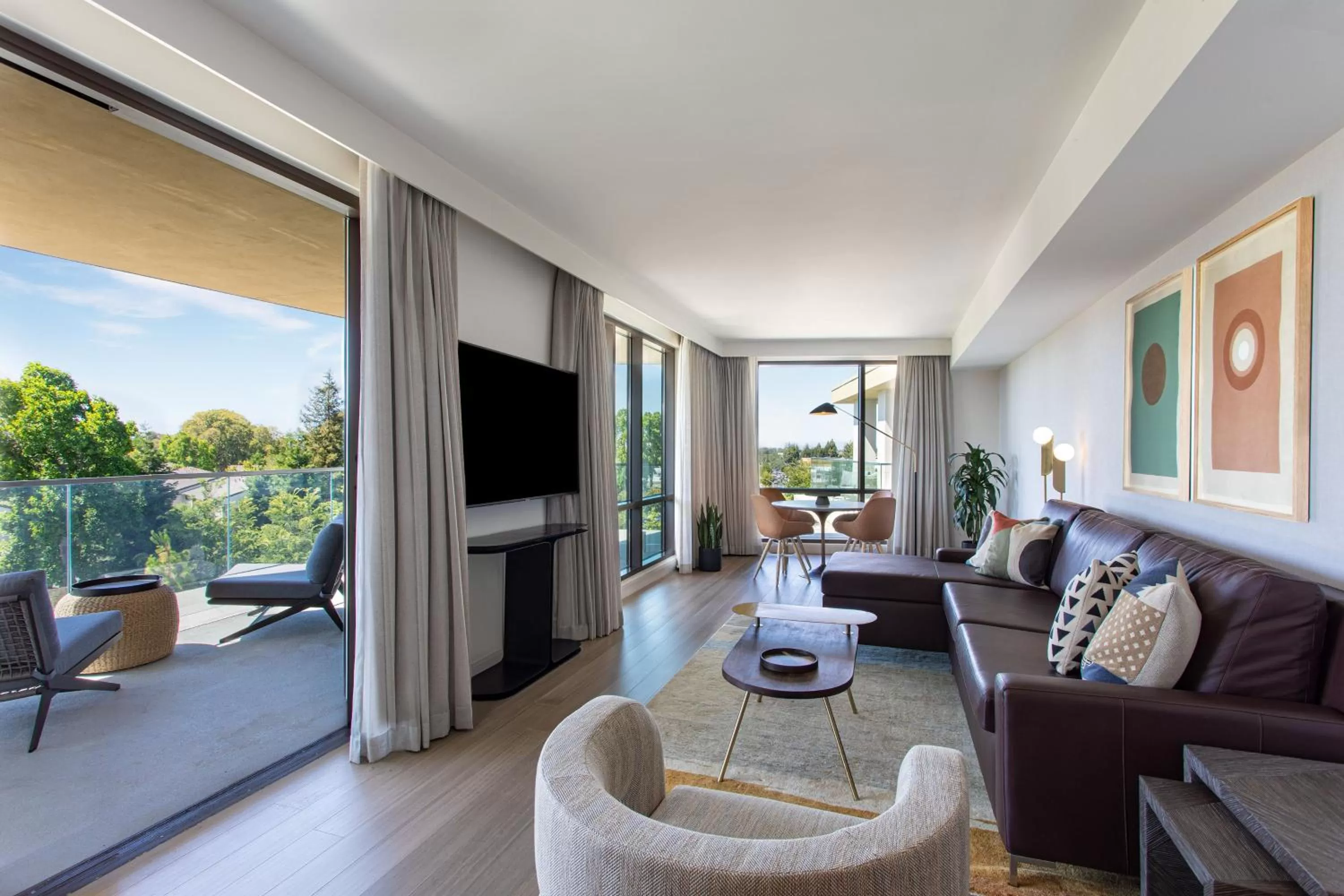 Living room in Hotel Citrine, Palo Alto, a Tribute Portfolio Hotel