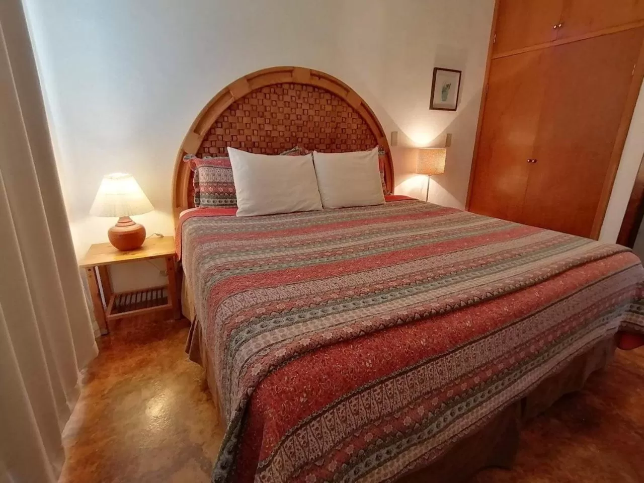 Bed in Sukasa Bungalows