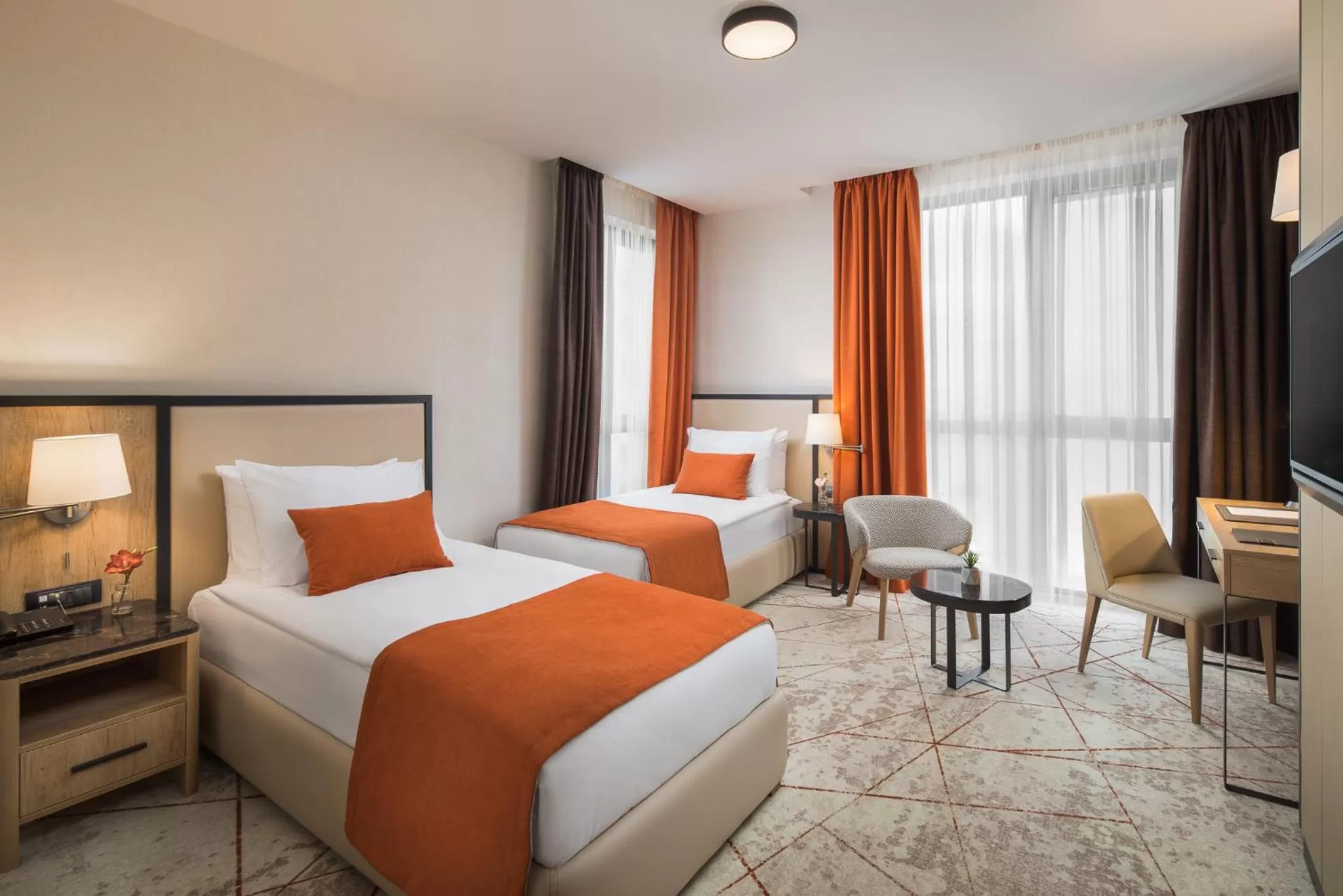 Bed in Hotel Jägerhof