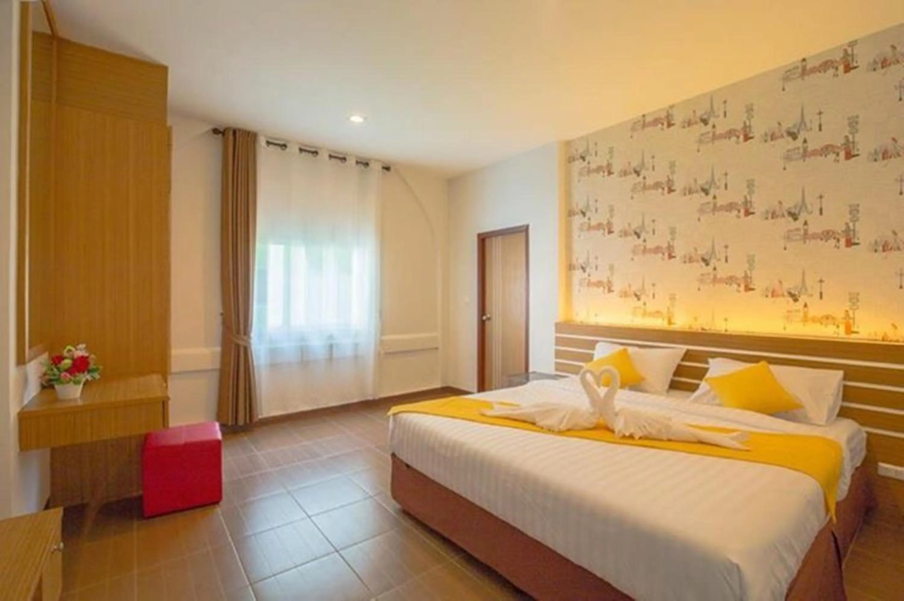 Bedroom, Bed in Tee Pak Dee Resident Phuket