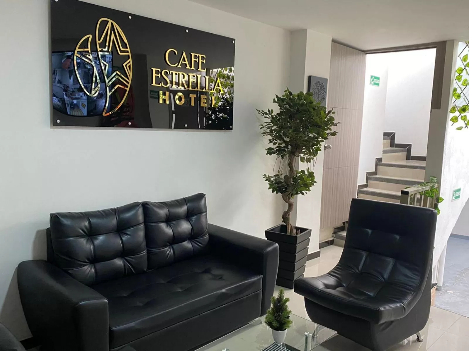 Living room in Hotel Cafe Estrella