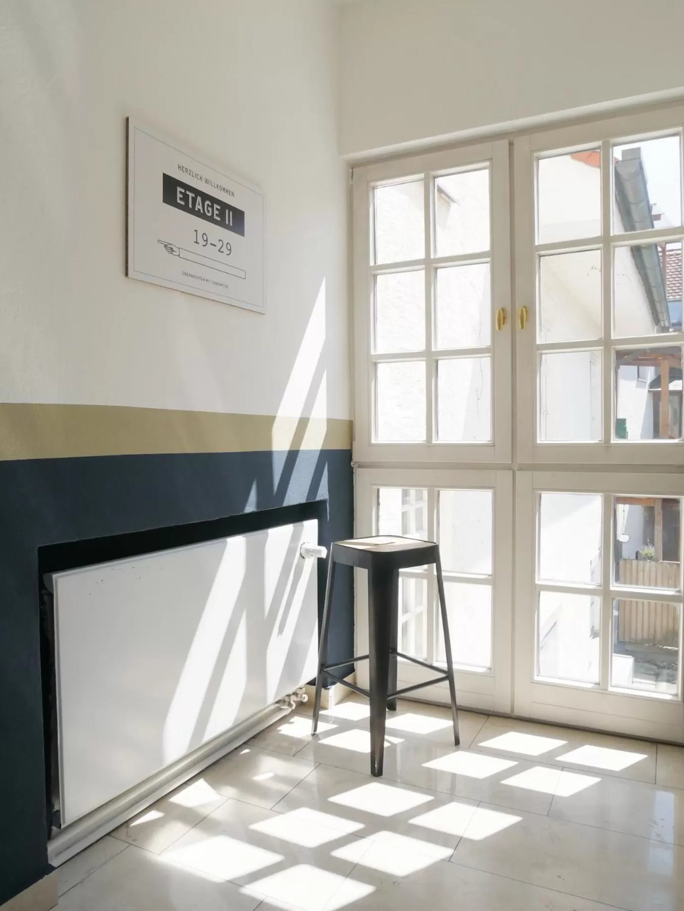 Decorative detail in Stadthaus Valentin