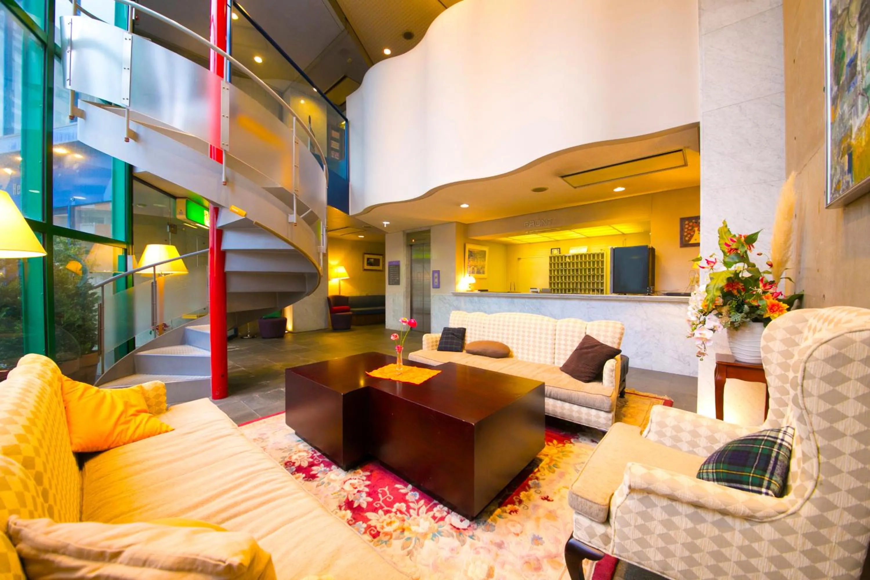 Lobby or reception in Heiwadai Hotel 5