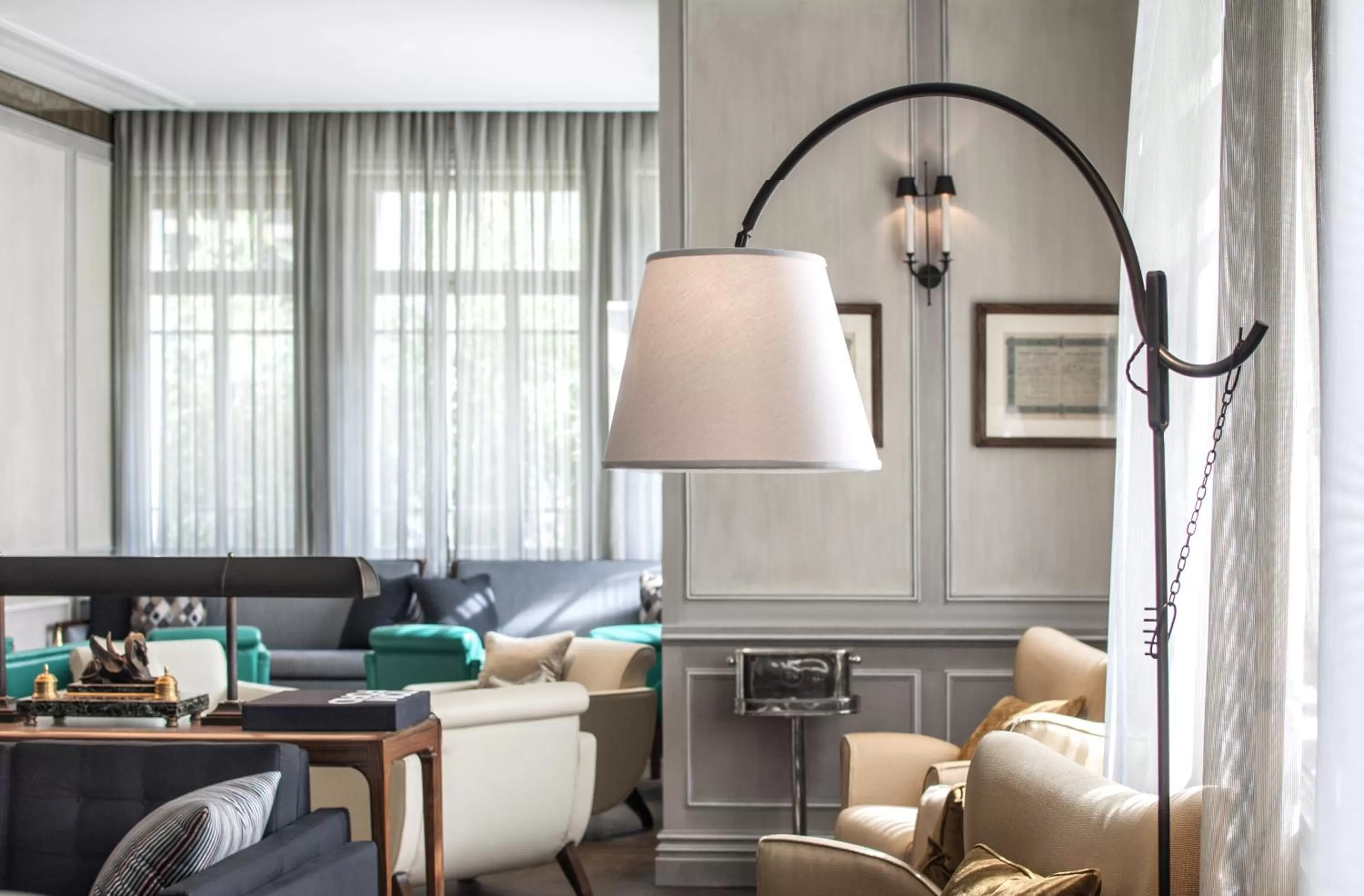 Seating area in The Norman Tel Aviv