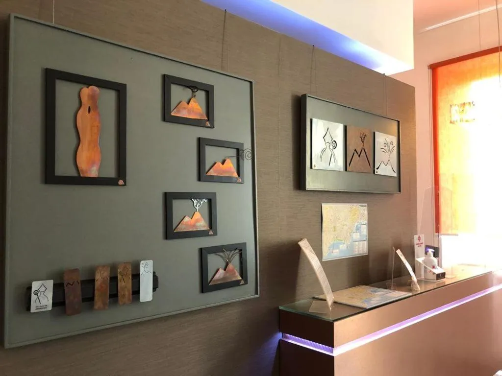 Lobby or reception in Hotel Cimarosa