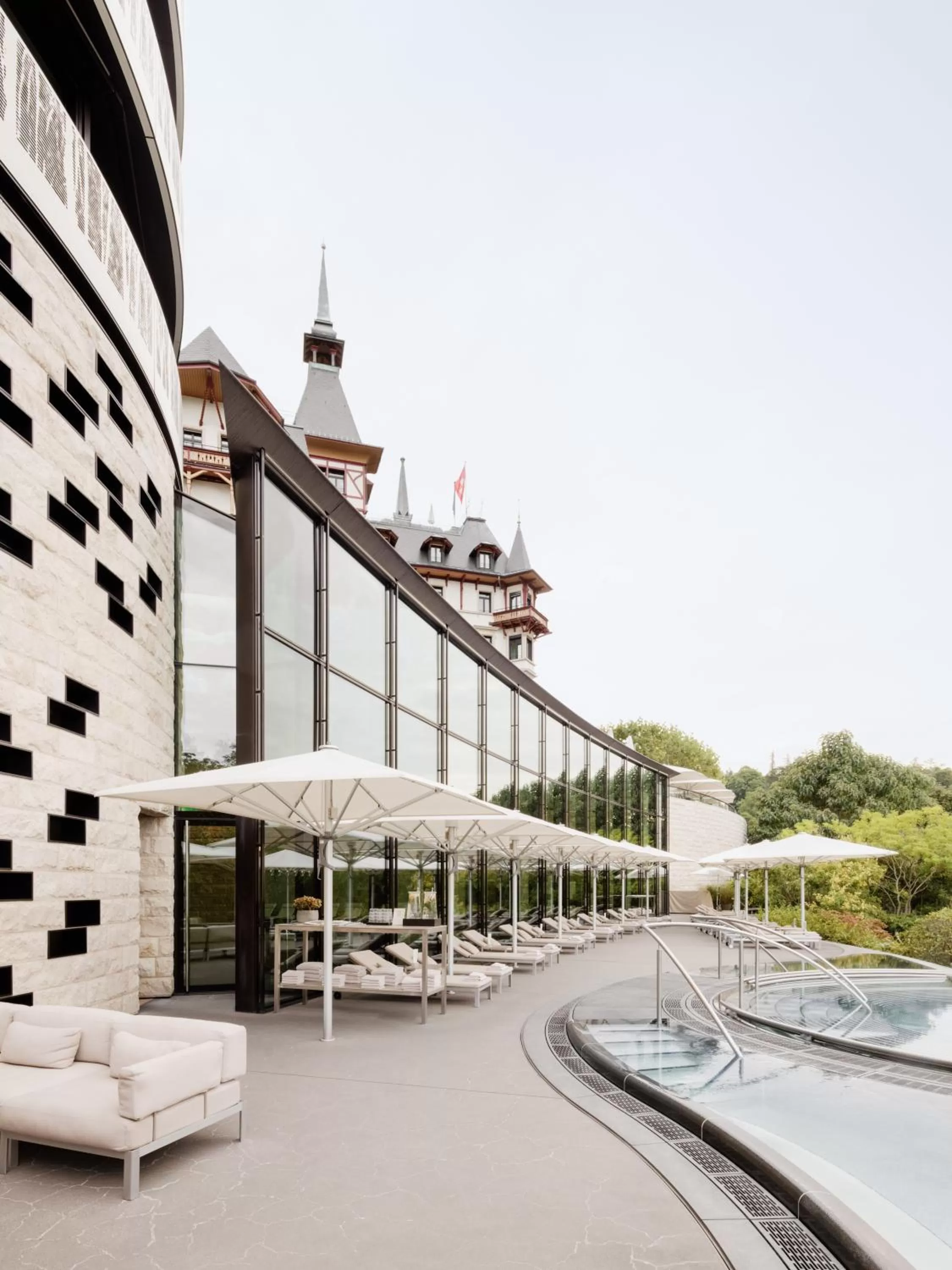 Hot Tub in The Dolder Grand - City and Spa Resort Zurich