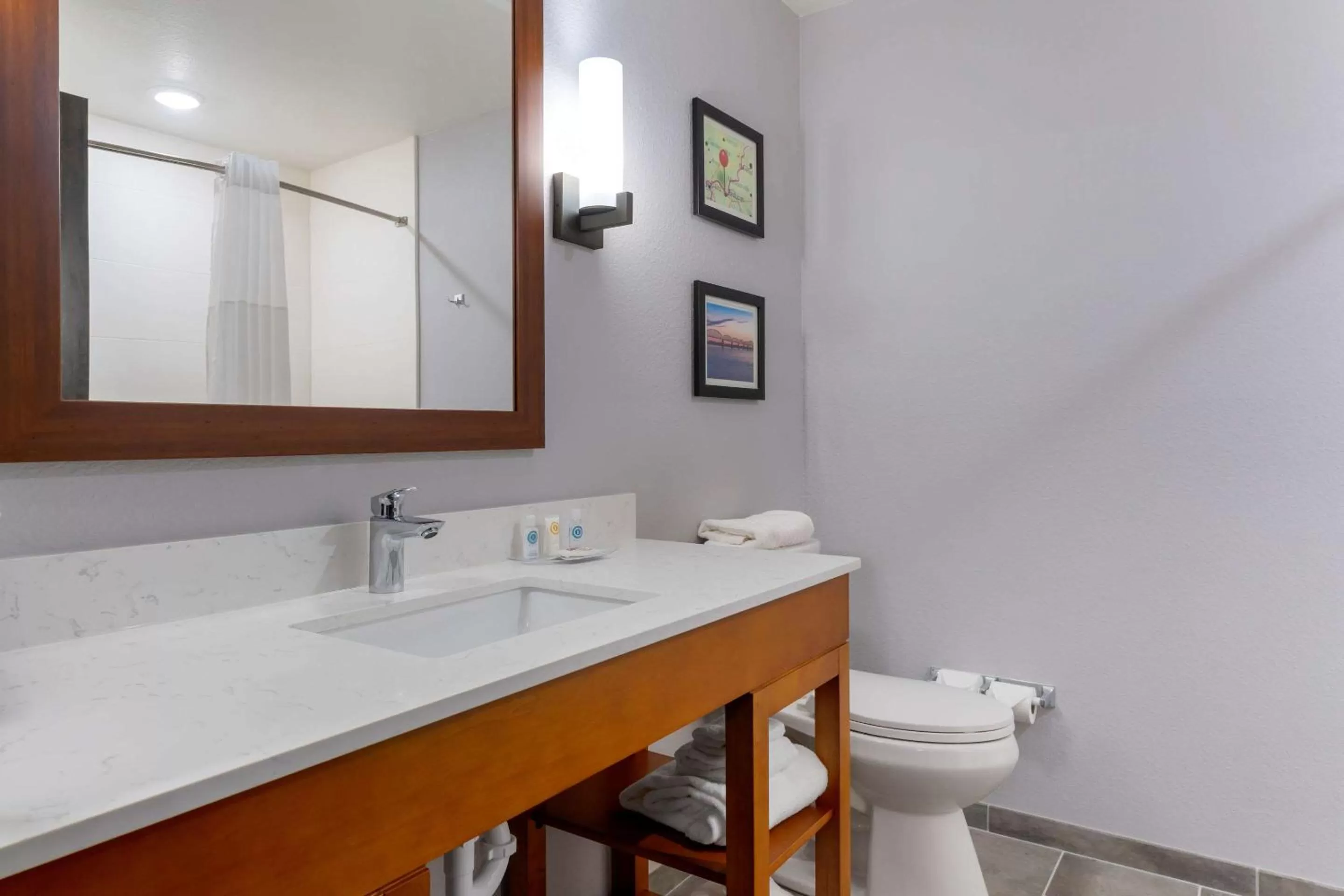 Bedroom in Comfort Suites Paducah Mall Area