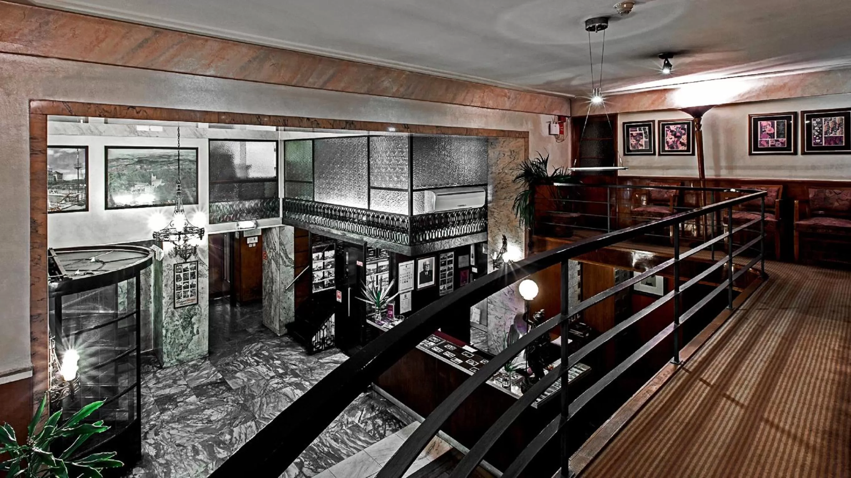 Lobby or reception in Hotel Astoria