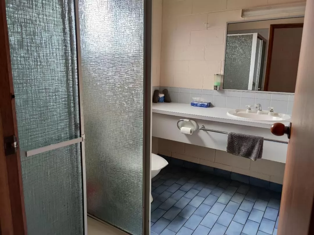 Bathroom in Yarragon Motel