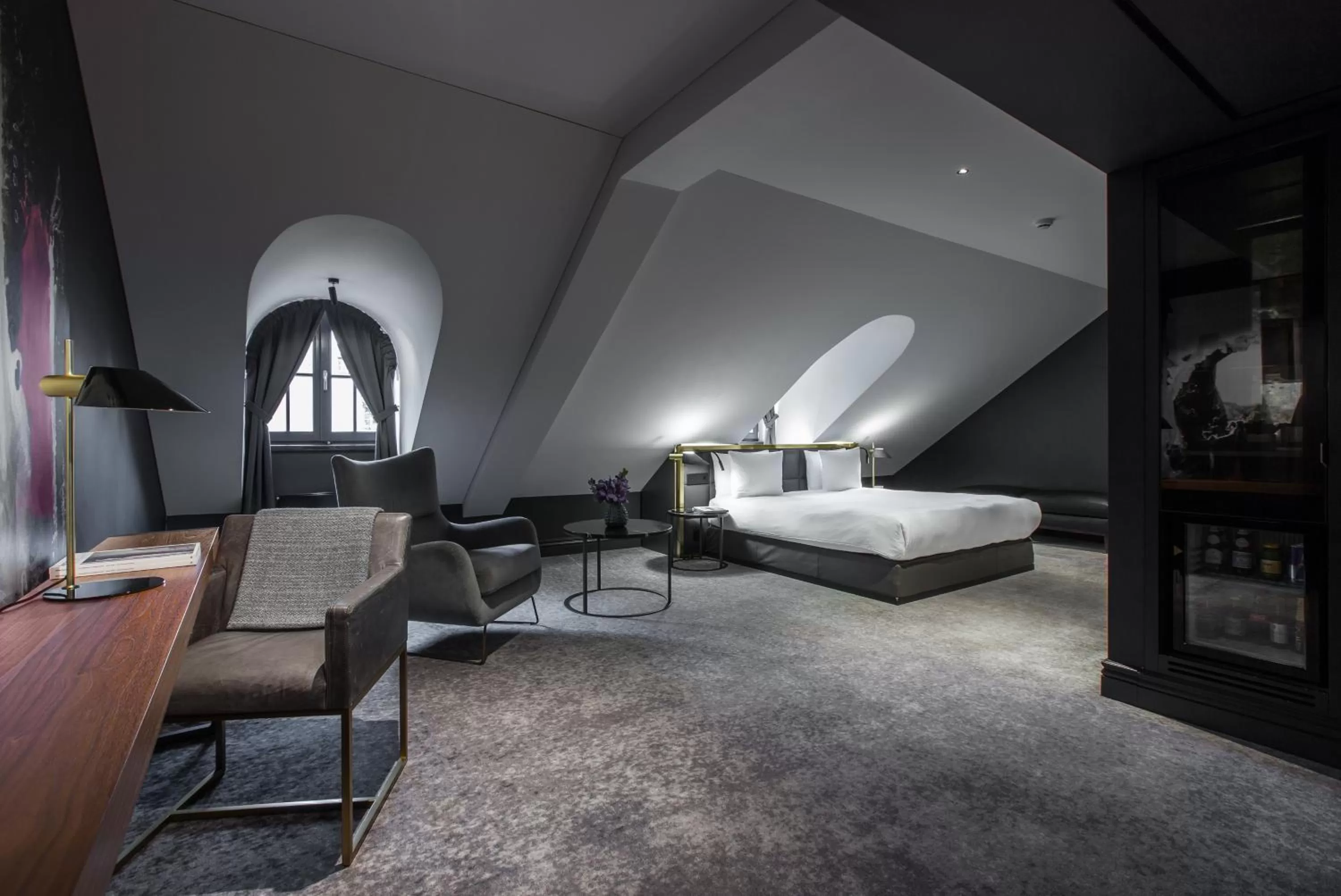Bedroom, Bed in Hotel Pacai, Vilnius, a Member of Design Hotels