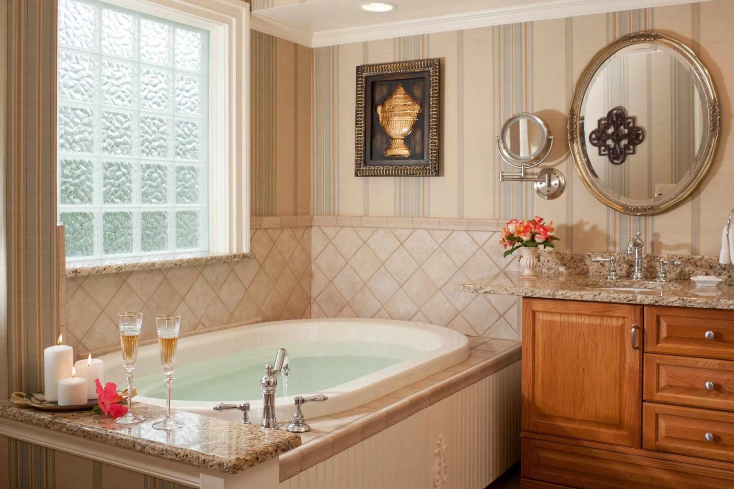 Bathroom in Arrowhead Inn