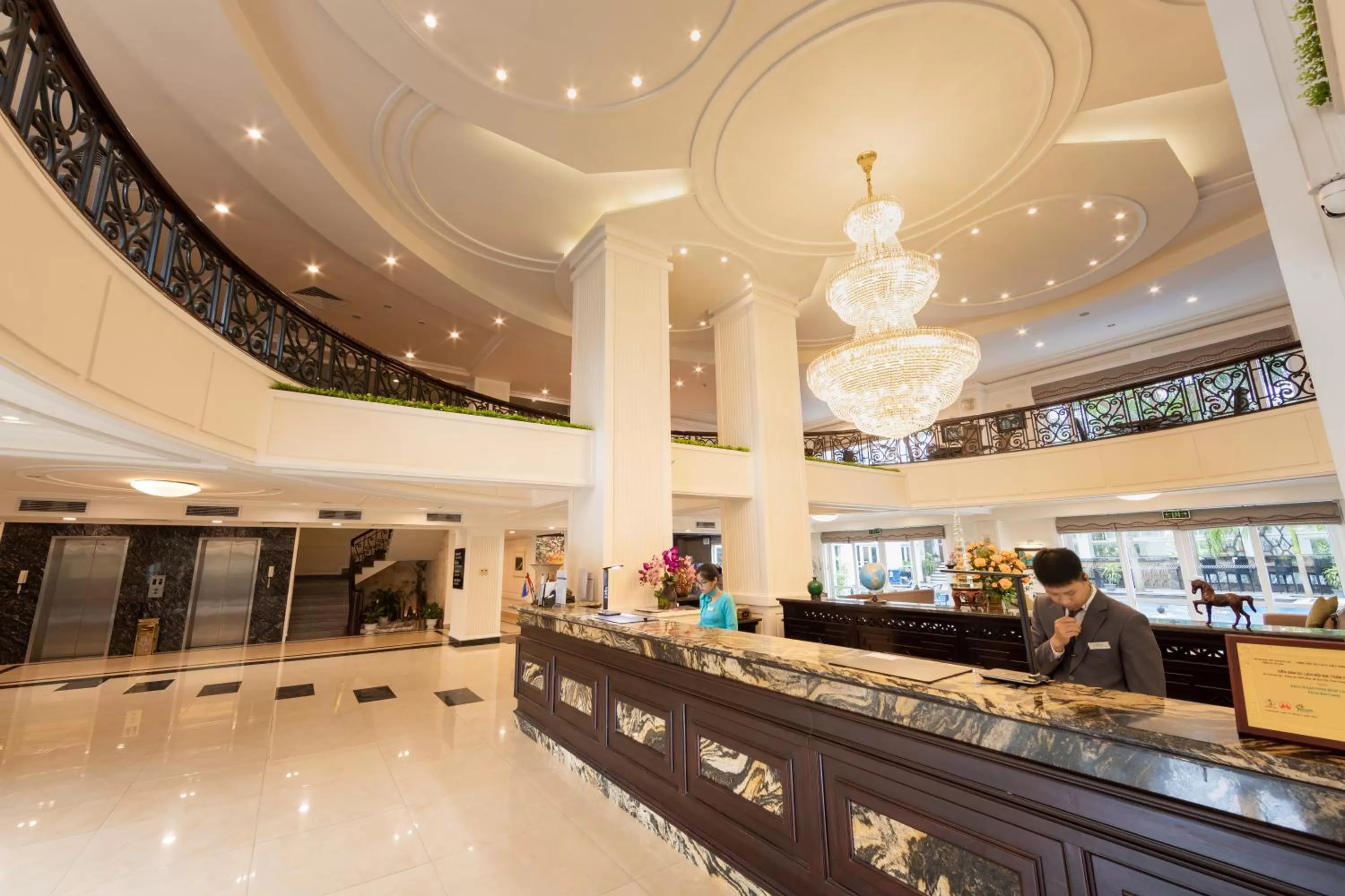 Lobby or reception in Ninh Binh Legend Hotel