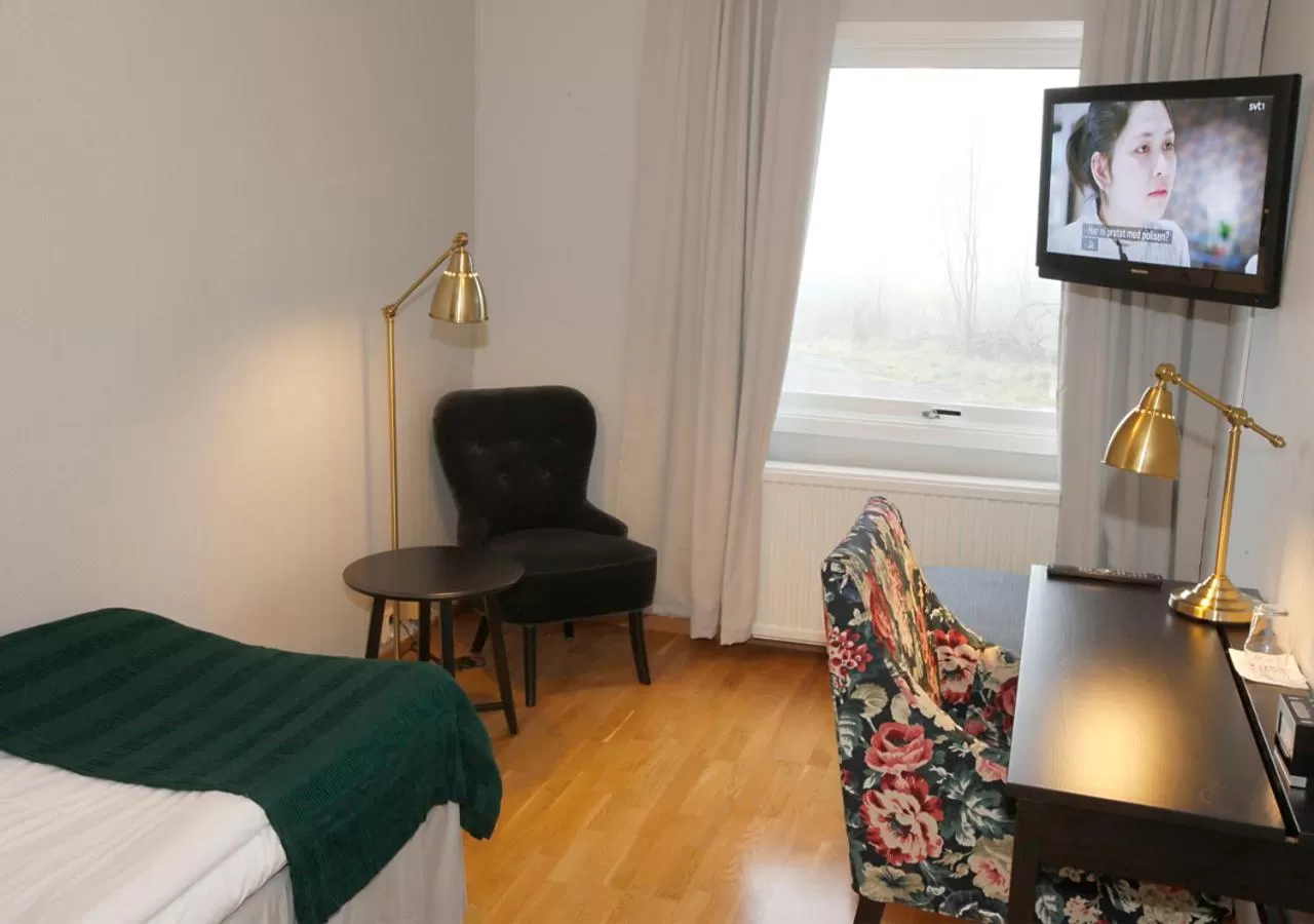 Bedroom, Bed in Rasta Hallandsåsen