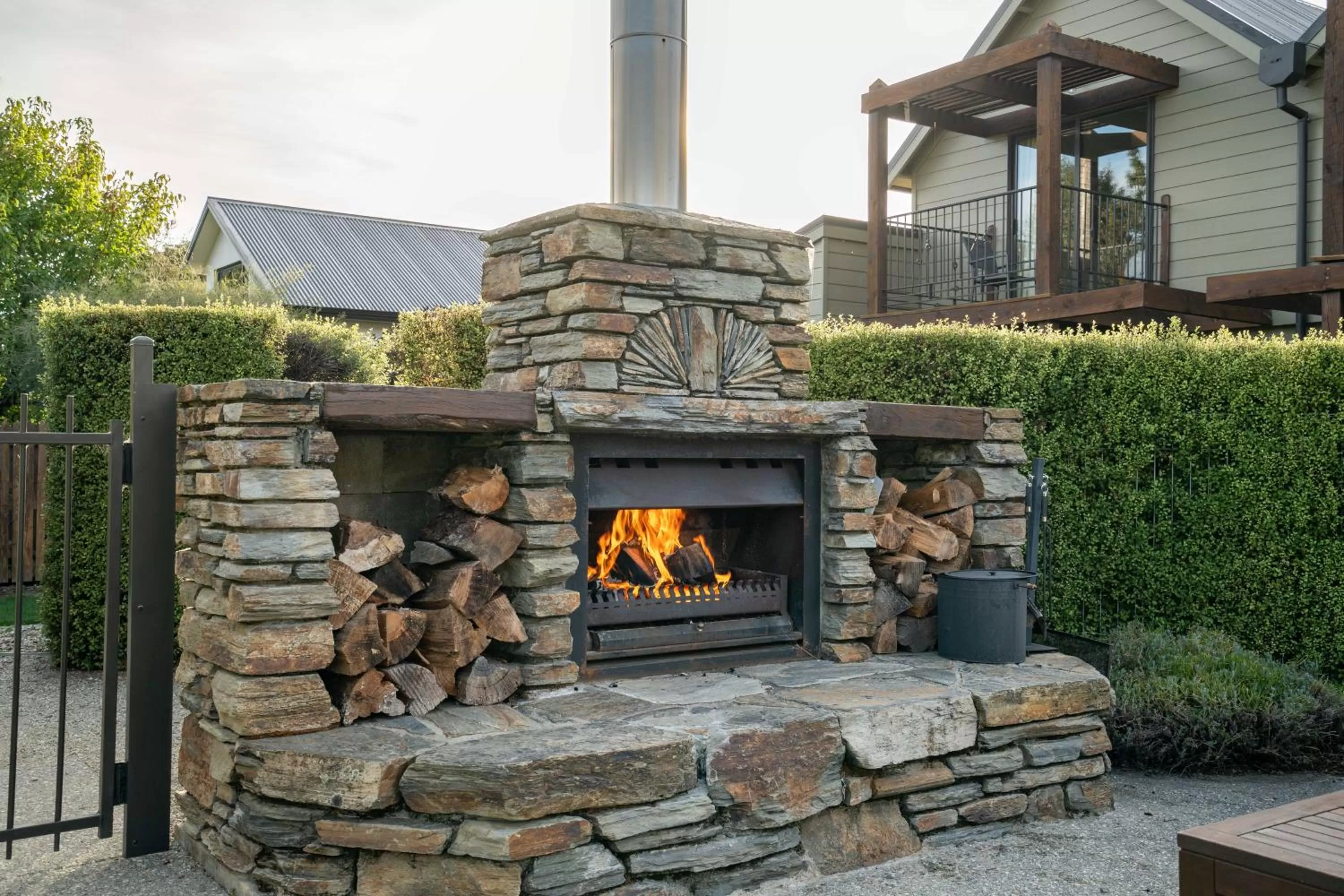 Swimming pool in Wanaka Luxury Apartments