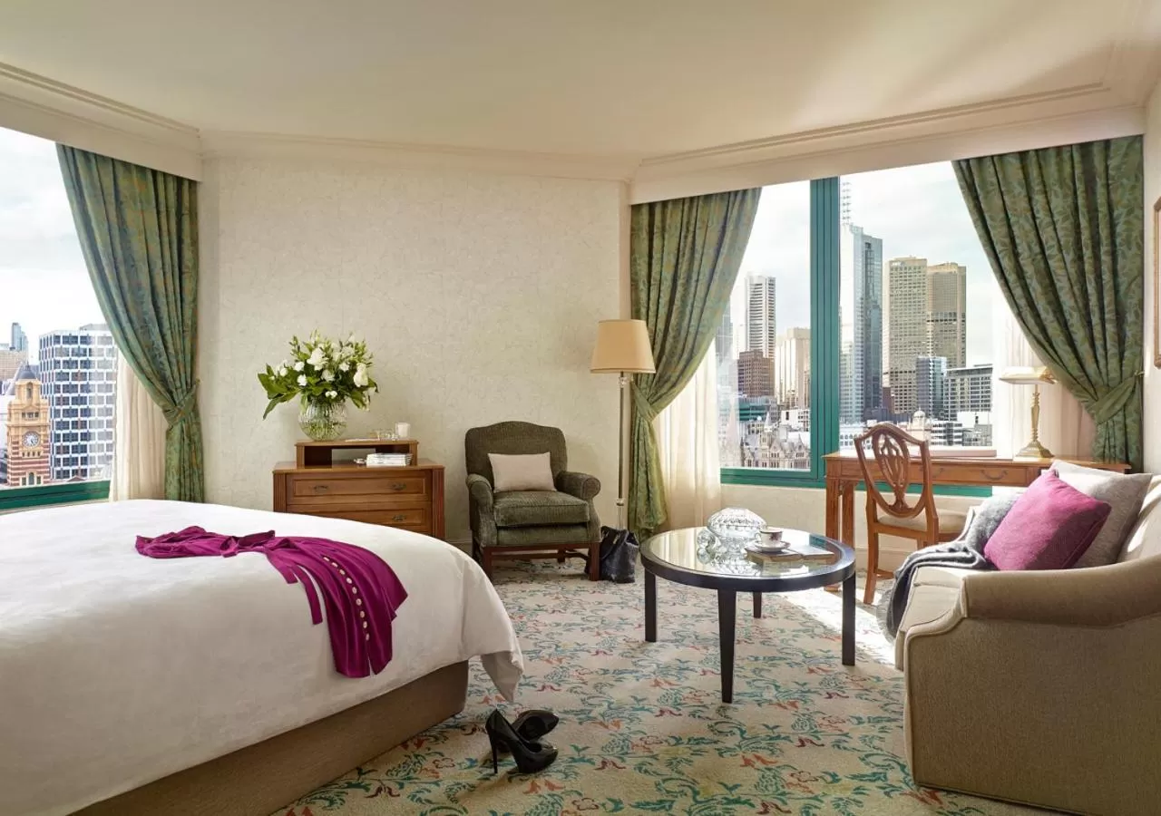 Photo of the whole room, Bed in The Langham Melbourne