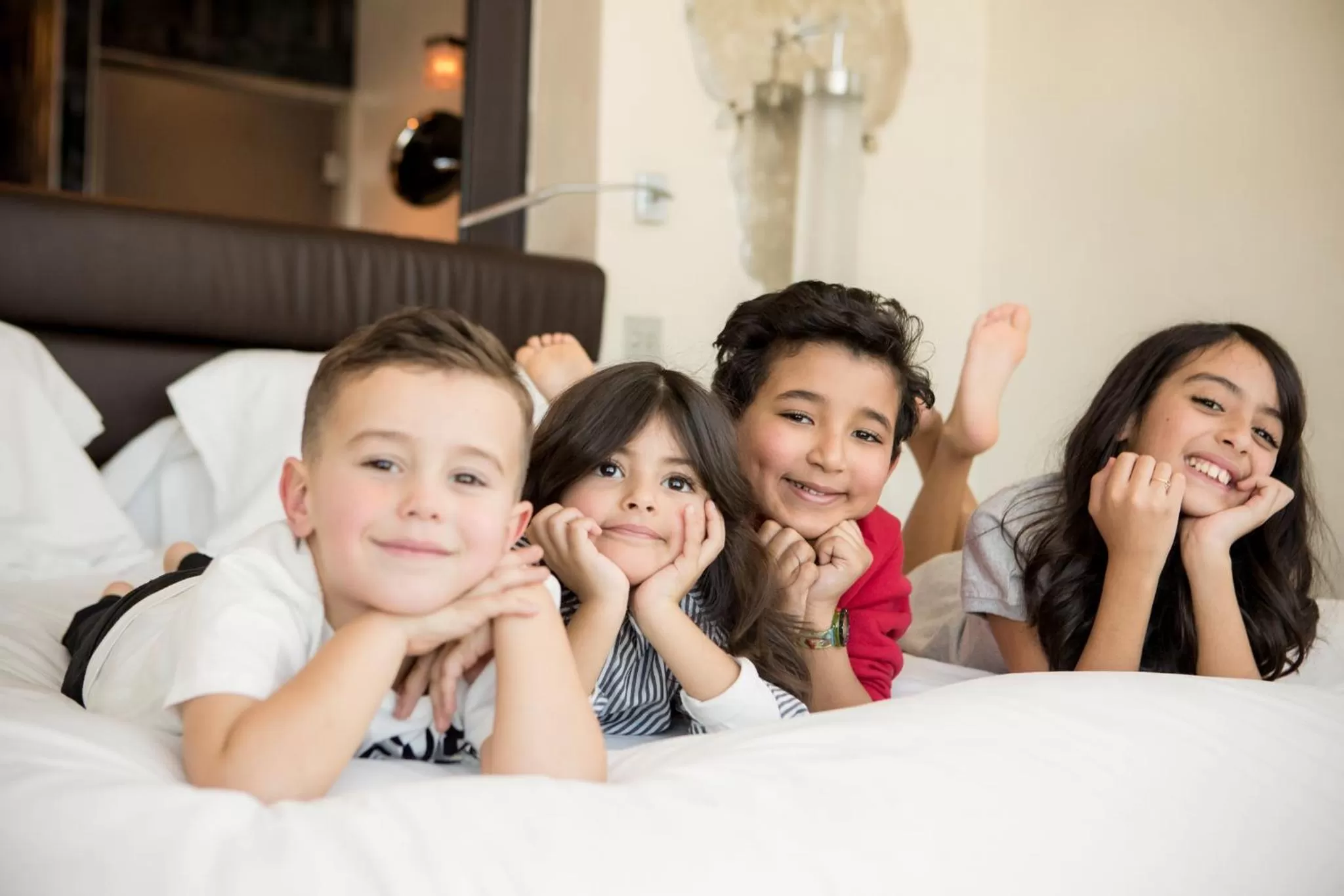 Family, Bed in Novotel Chennai OMR