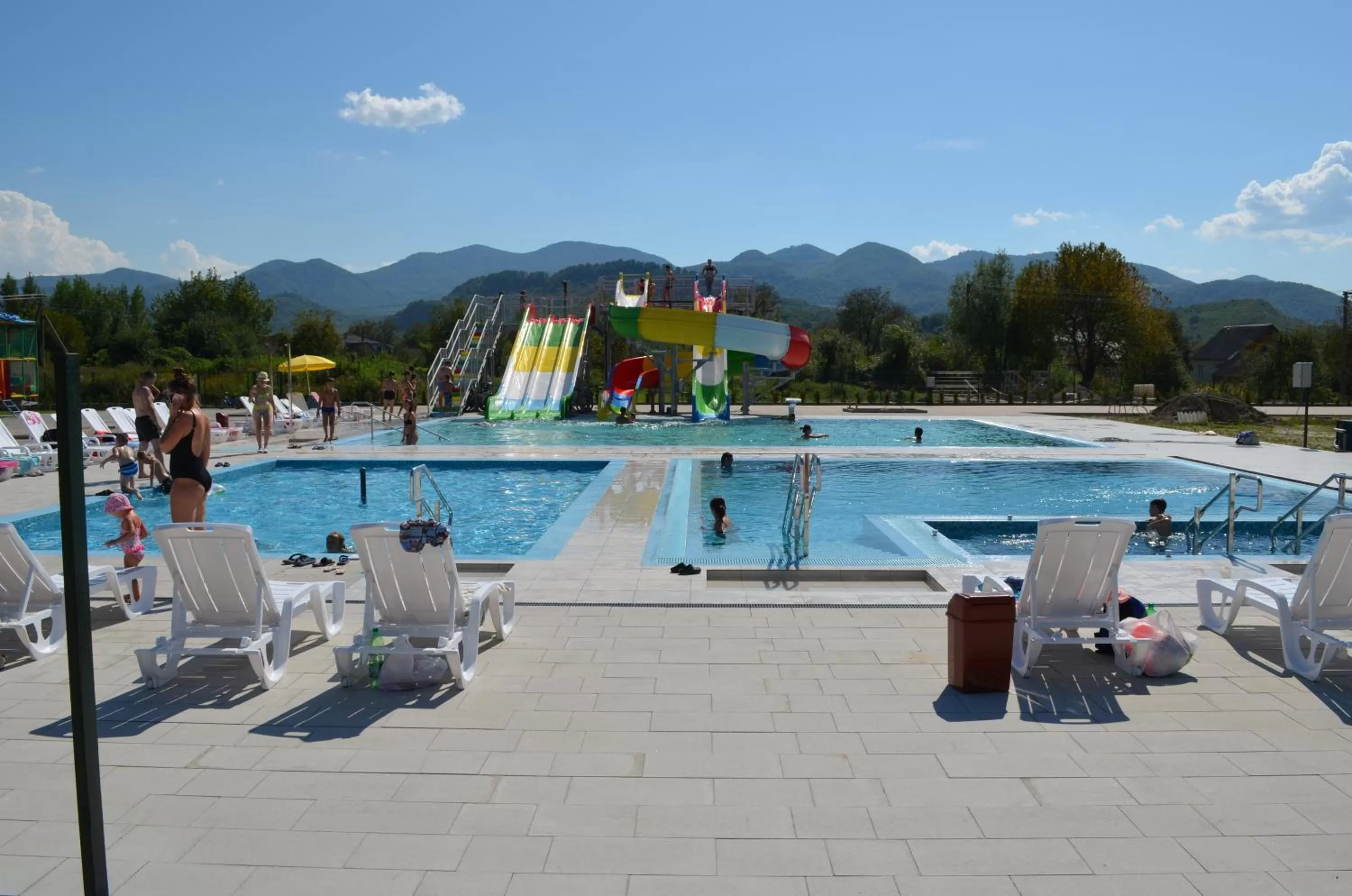 Swimming pool in Tulipan Hotel Aquapark