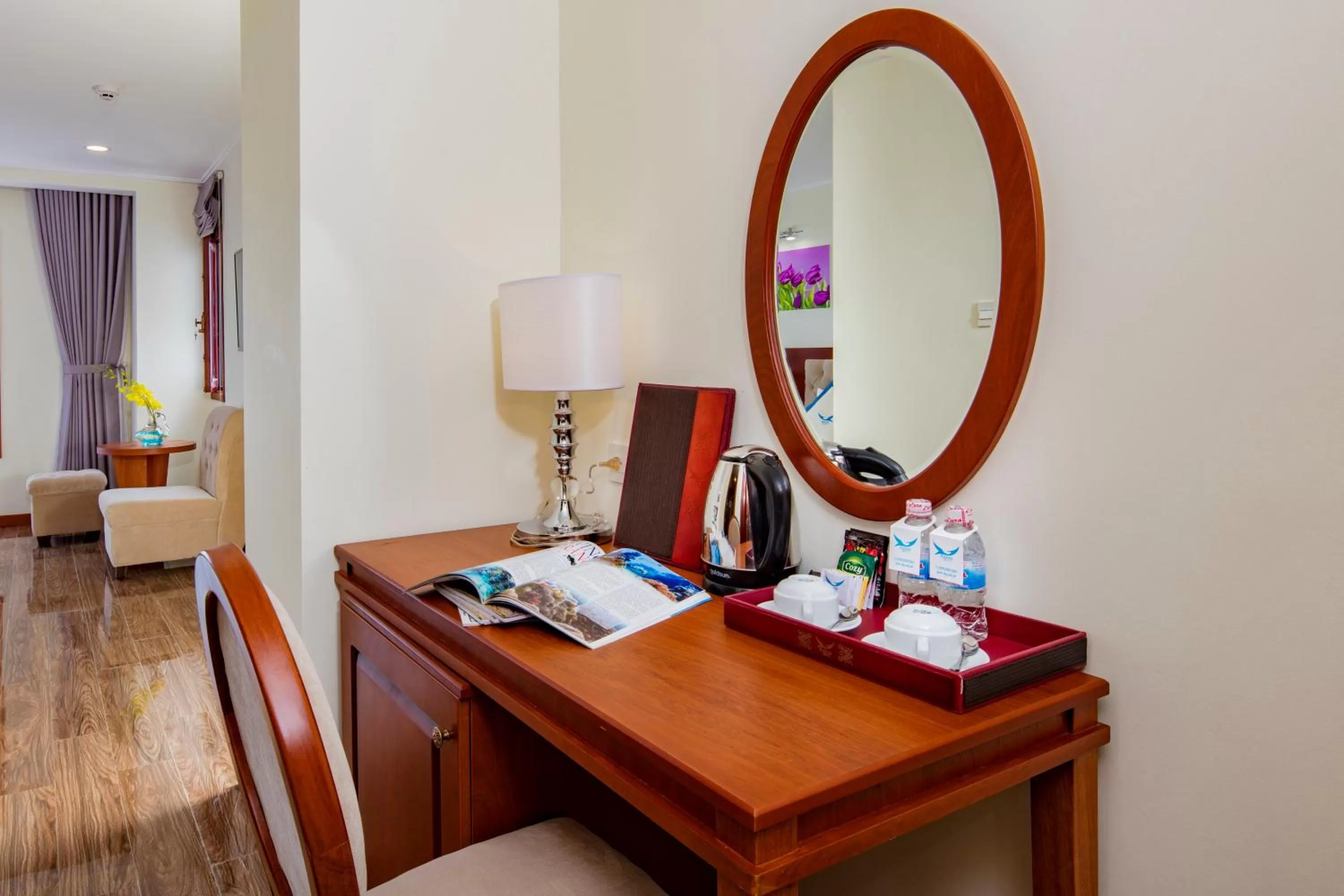 Living room in Apus Hotel