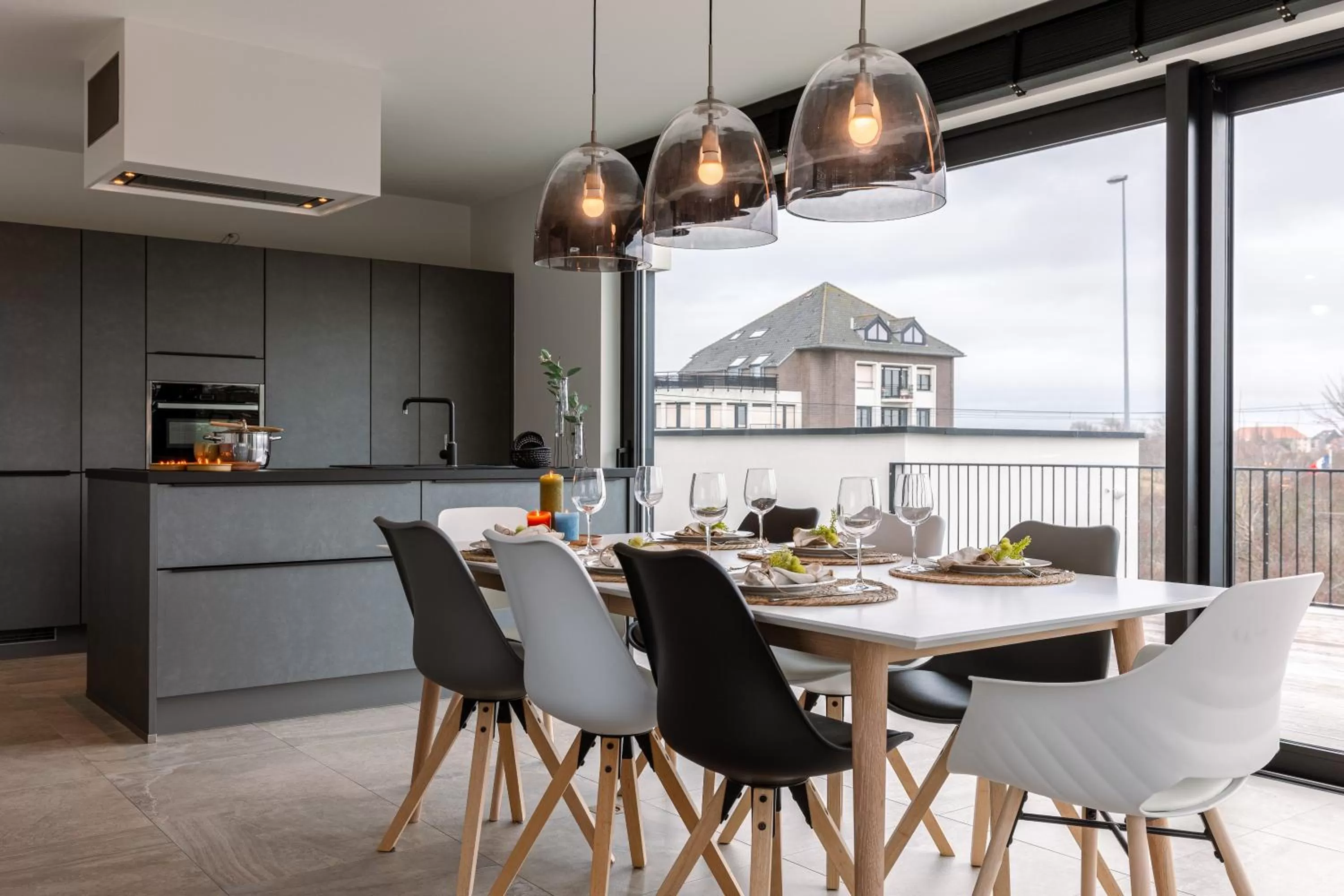 Dining Area in Whaaw Westende-bad