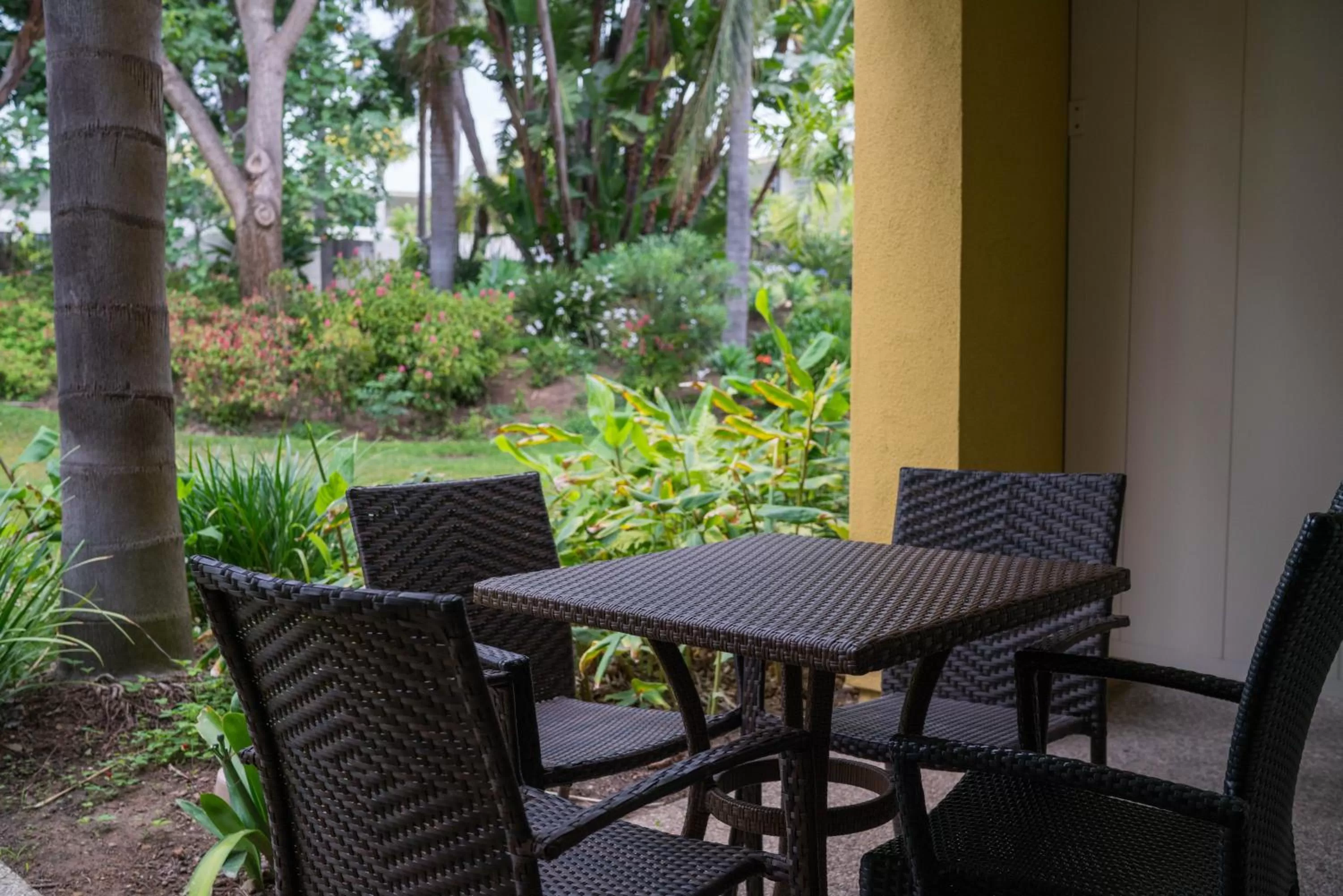 Garden view in Lemon Tree Inn