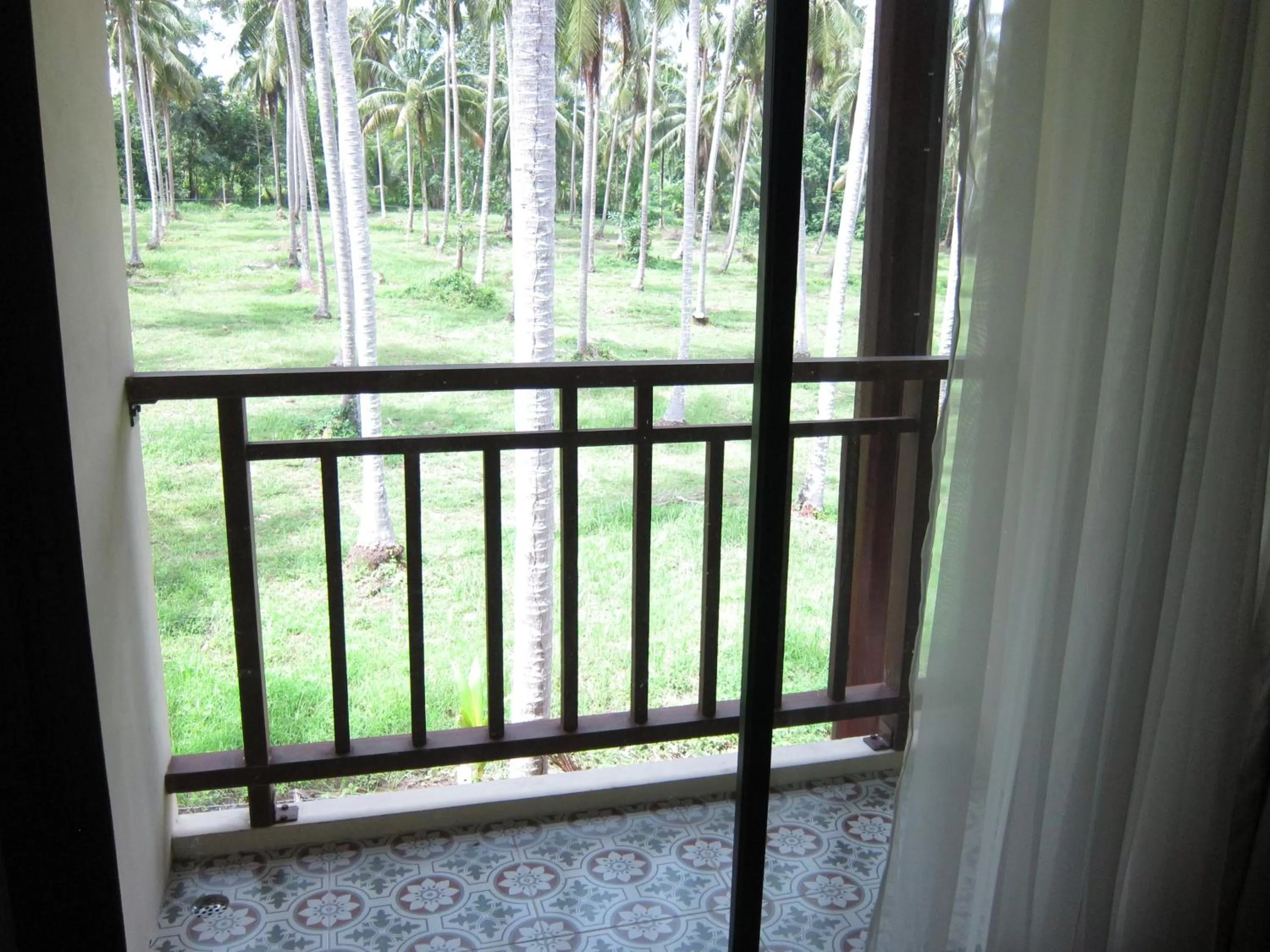 Garden view in Koh Kood Paradise Beach