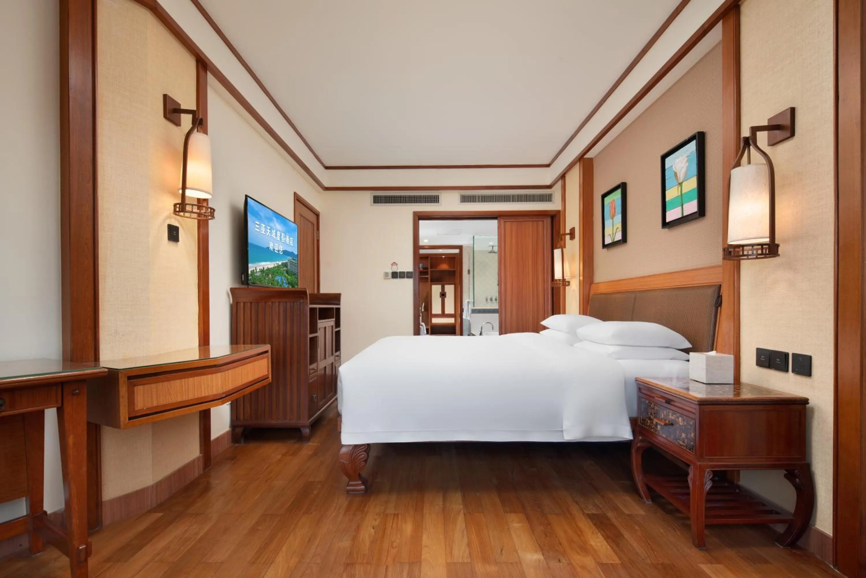 Bed in Horizon Resort & Spa Yalong Bay-Yalong Bay Central