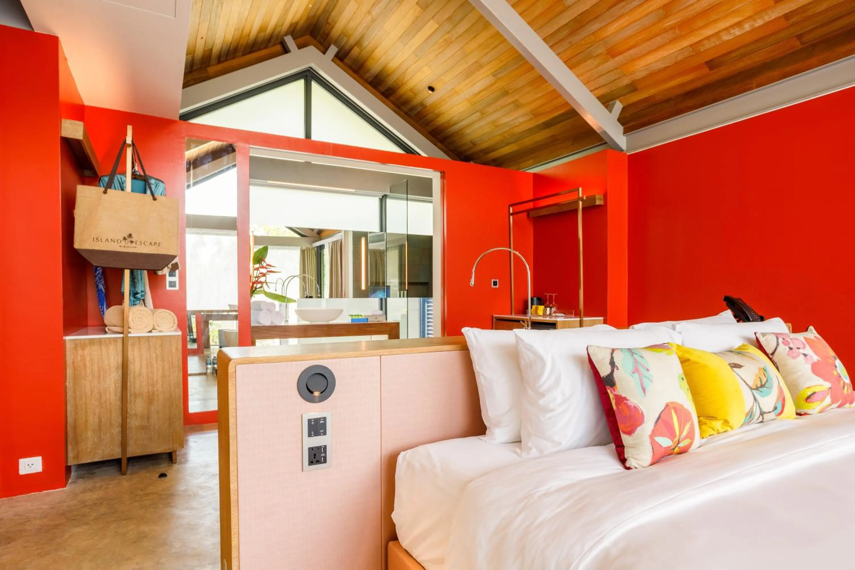 Bedroom, Bed in Island Escape Burasari