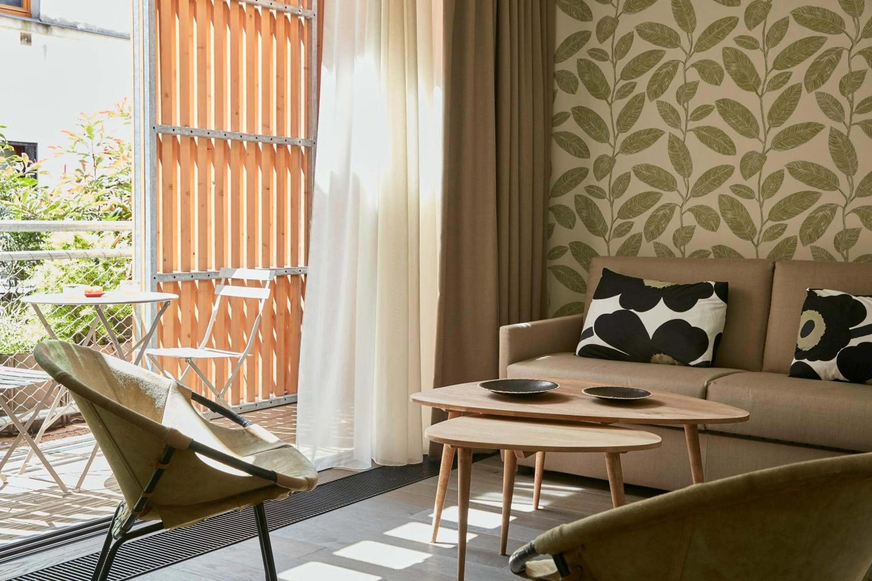 Living room in Eden Lodge Paris