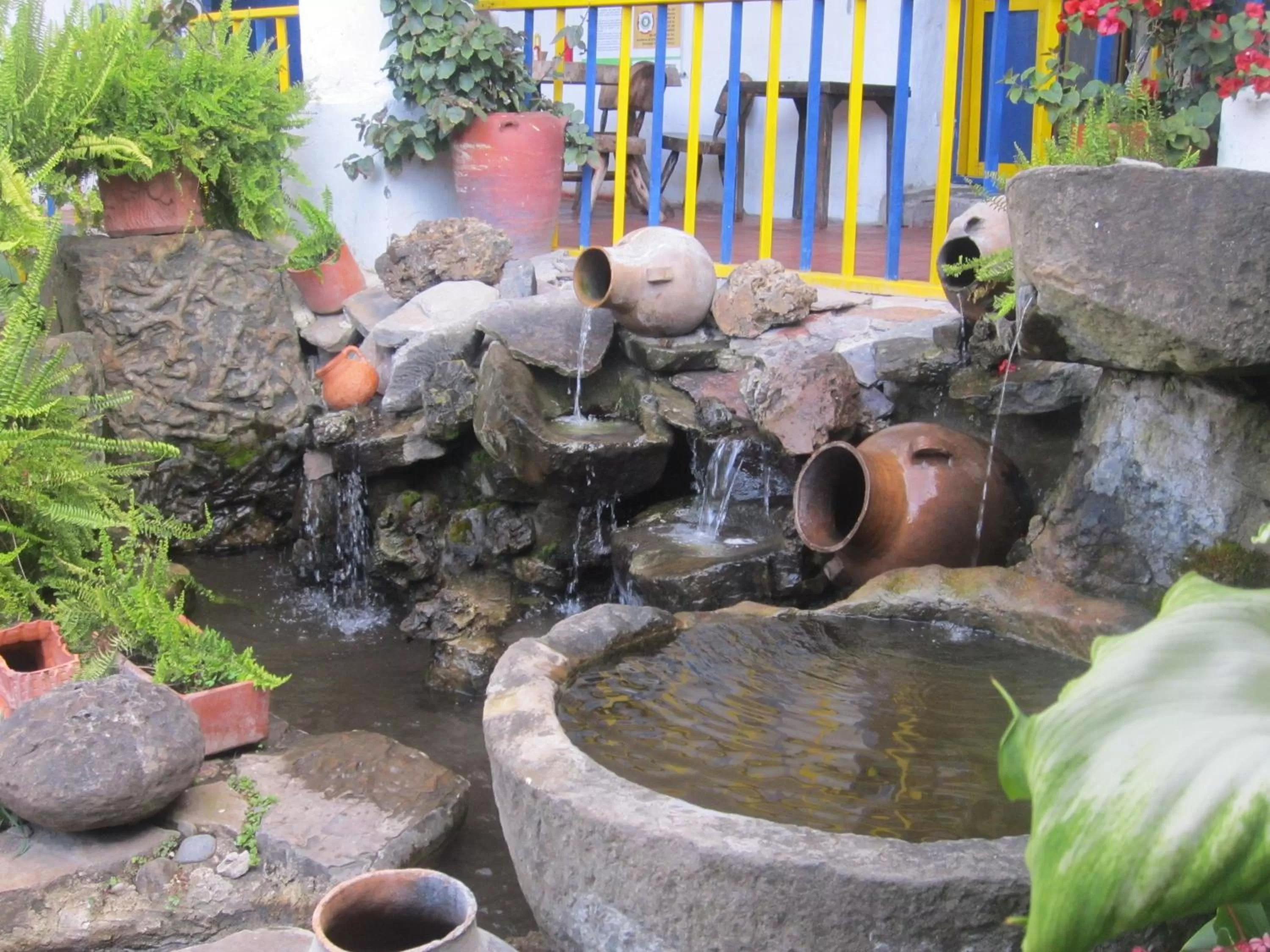Garden in Hotel Museo la Posada del Molino